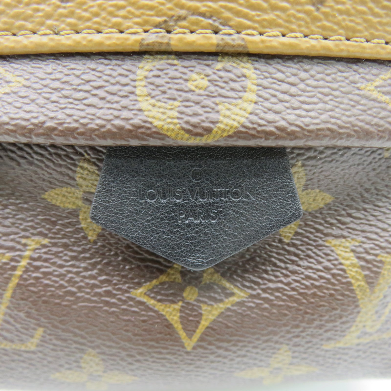 LOUIS VUITTON Monogram Plam Springs backpack Mini金扣肩背袋啡色