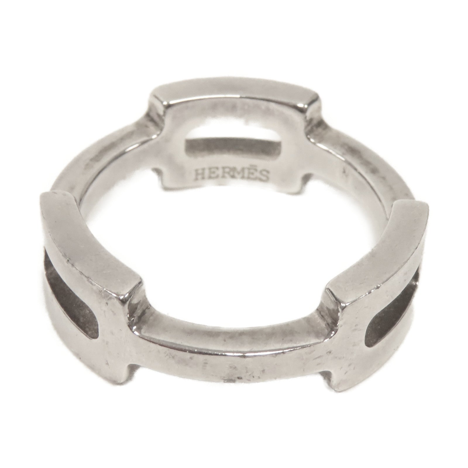 HERMES 925純銀Ring戒指Hermes#50 US#5
