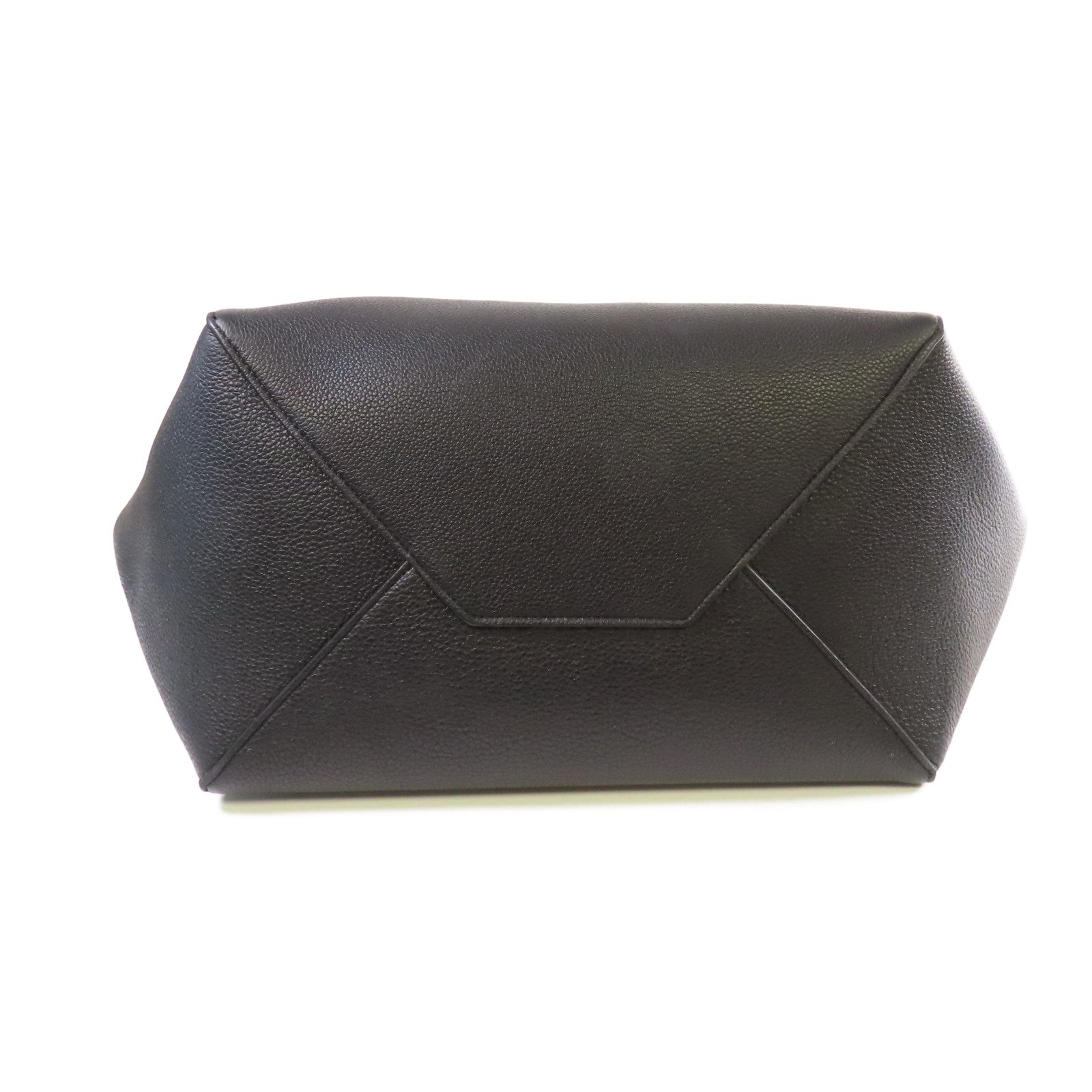 CELINE 牛皮皮革Cabas Phantom Tote Bag肩背袋黑色