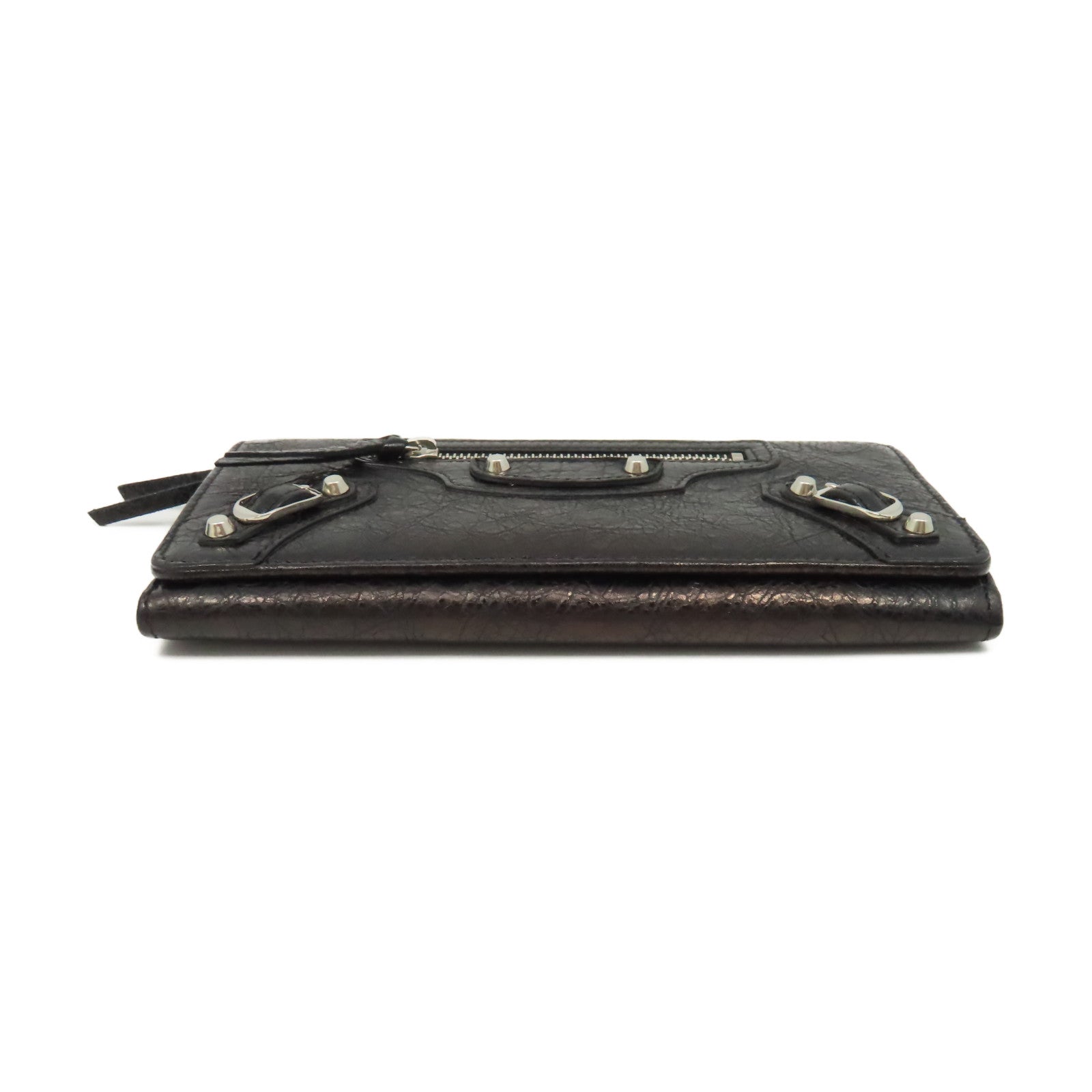 BALENCIAGA 牛皮皮革Long Wallet長錢包黑色