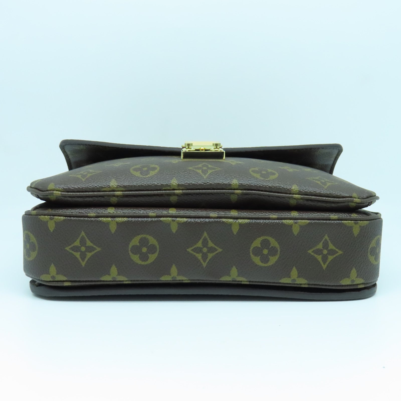 LOUIS VUITTON Monogram Pochette Metis金扣手挽肩背两用袋啡色