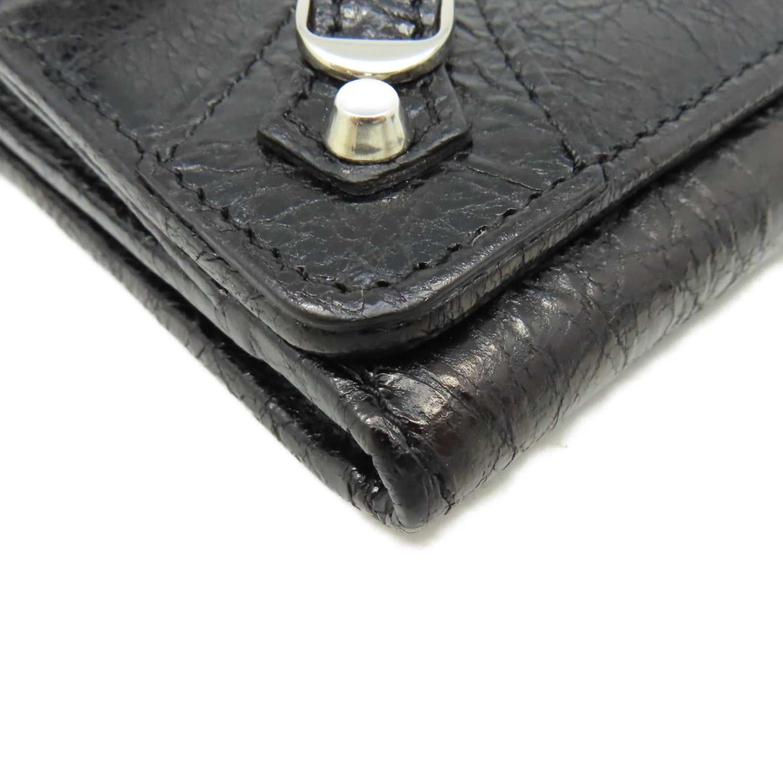 BALENCIAGA 牛皮皮革Long Wallet長錢包黑色