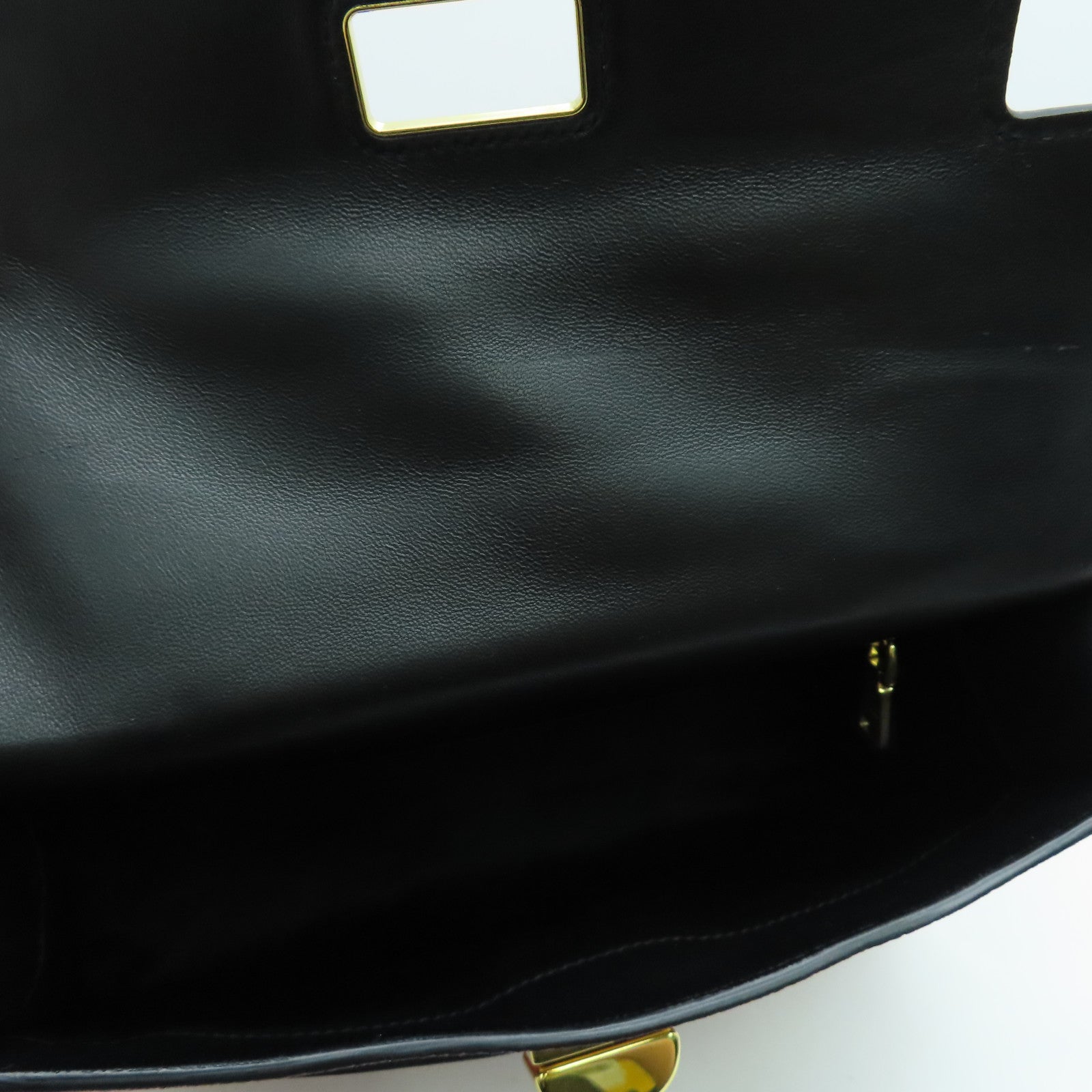 Miu Miu Cowhide Leather 2Way Shoulder Gold Buckle Handle Shoulder Bag Red/Black