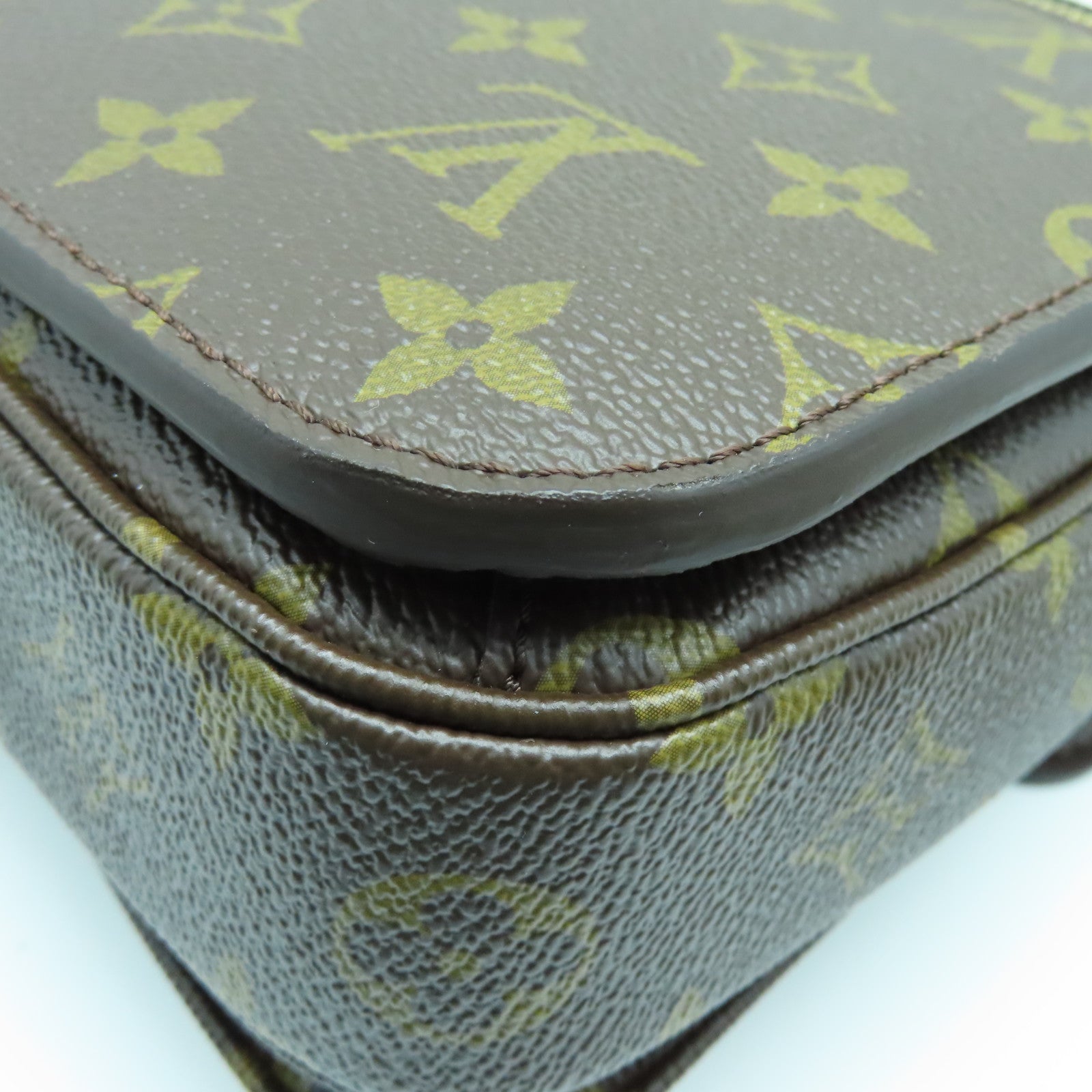 LOUIS VUITTON Monogram Pochette Metis金扣手挽肩背两用袋啡色