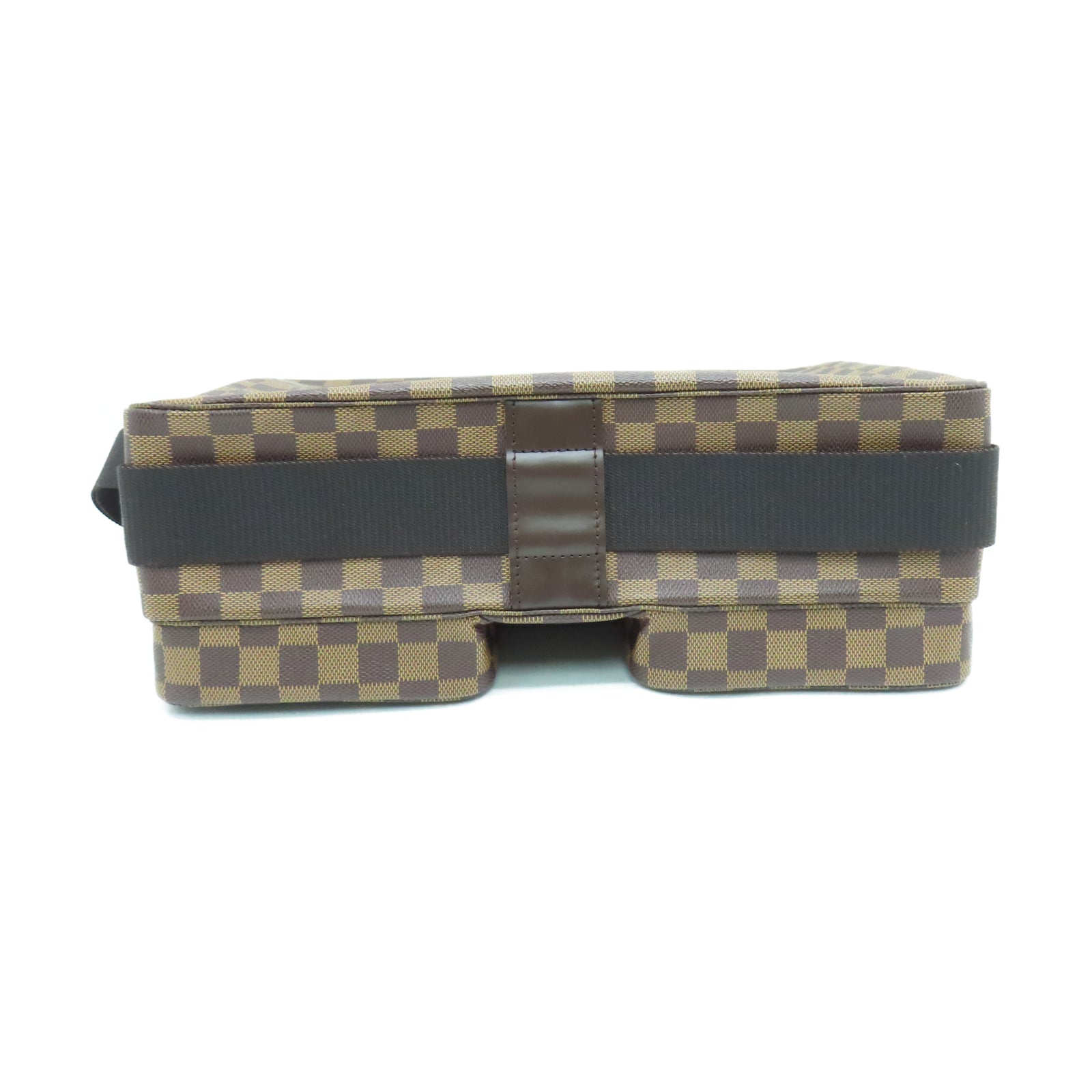 LOUIS VUITTON Damier Broadway金扣肩背袋棕色