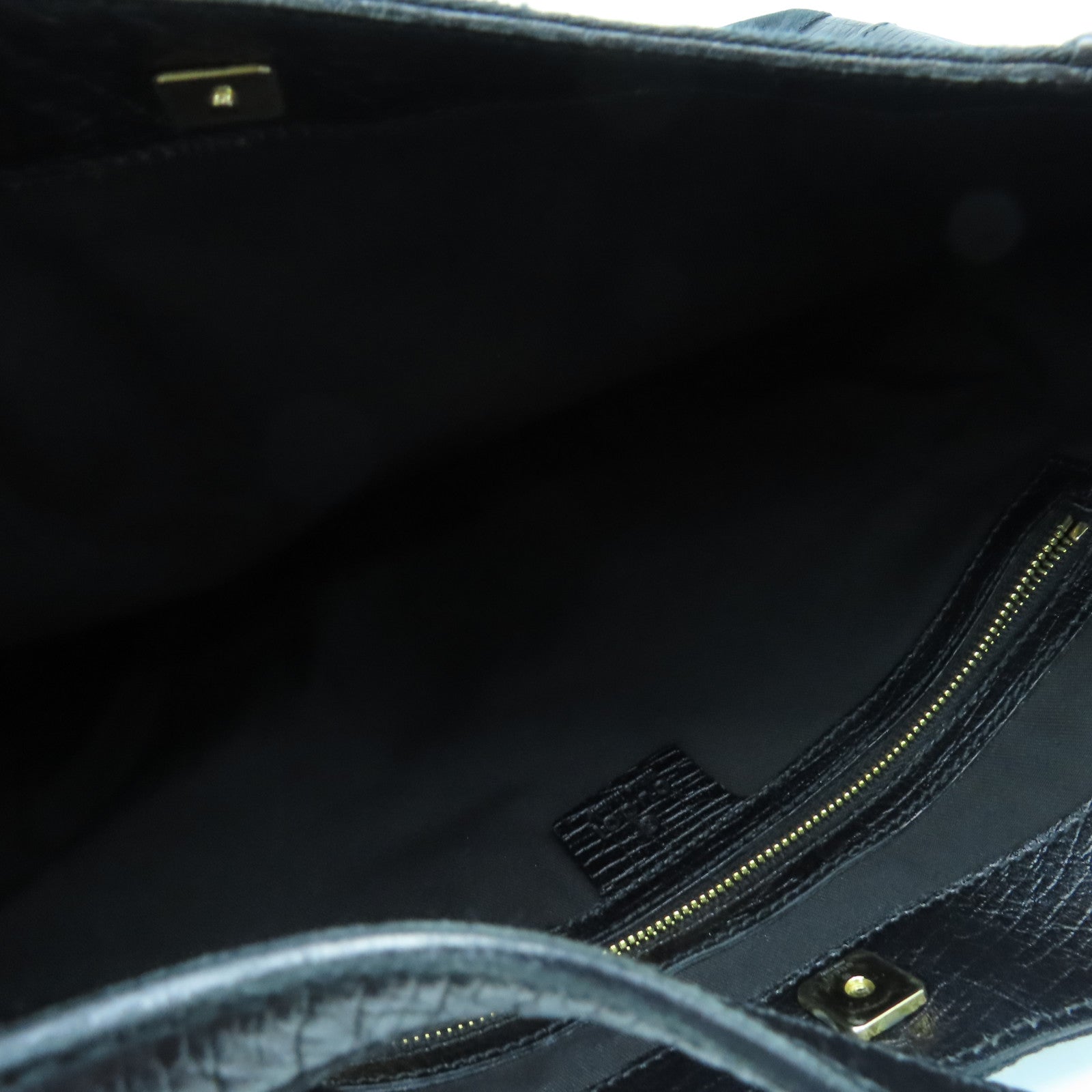 GUCCI 帆布Shoulder Bag金扣肩背袋黑色