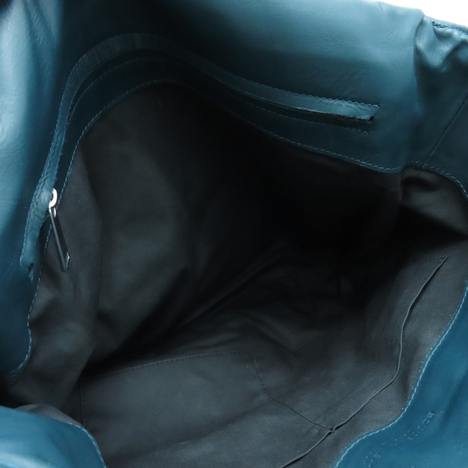 BOTTEGA VENETA 织纹皮革Shoulder Bag银扣肩背袋绿色