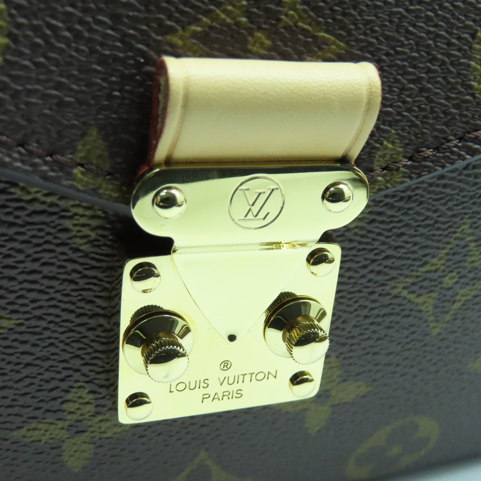 LOUIS VUITTON Monogram Pochette Metis金扣手挽肩背两用袋啡色