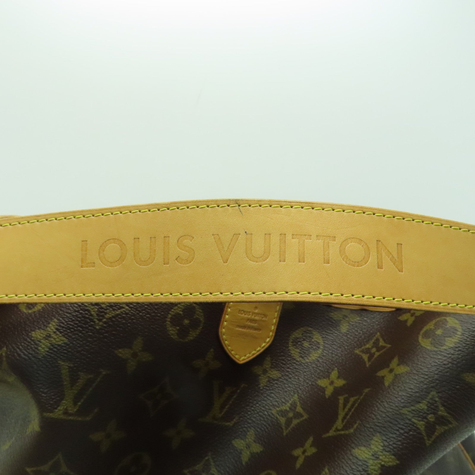 LOUIS VUITTON Monogram Delightful MM金扣肩背袋啡色