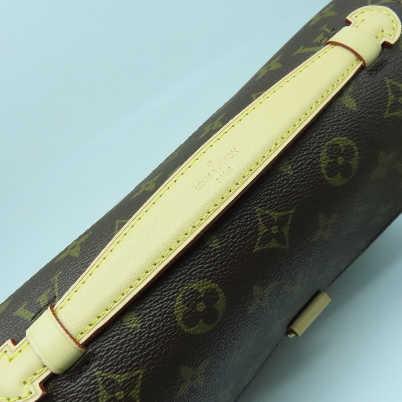 LOUIS VUITTON Monogram Pochette Metis金扣手挽肩背两用袋啡色