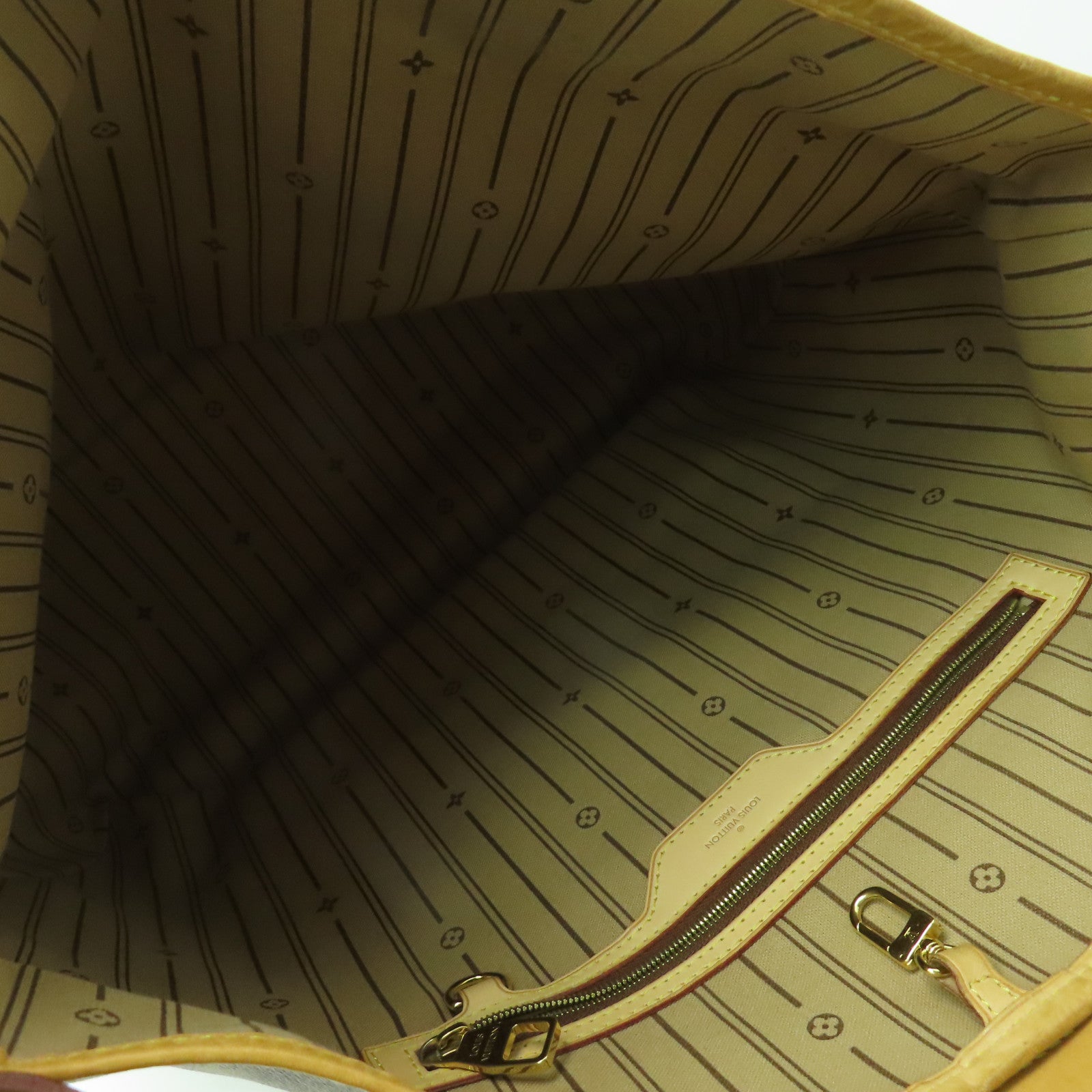 LOUIS VUITTON Monogram Delightful MM金扣肩背袋啡色
