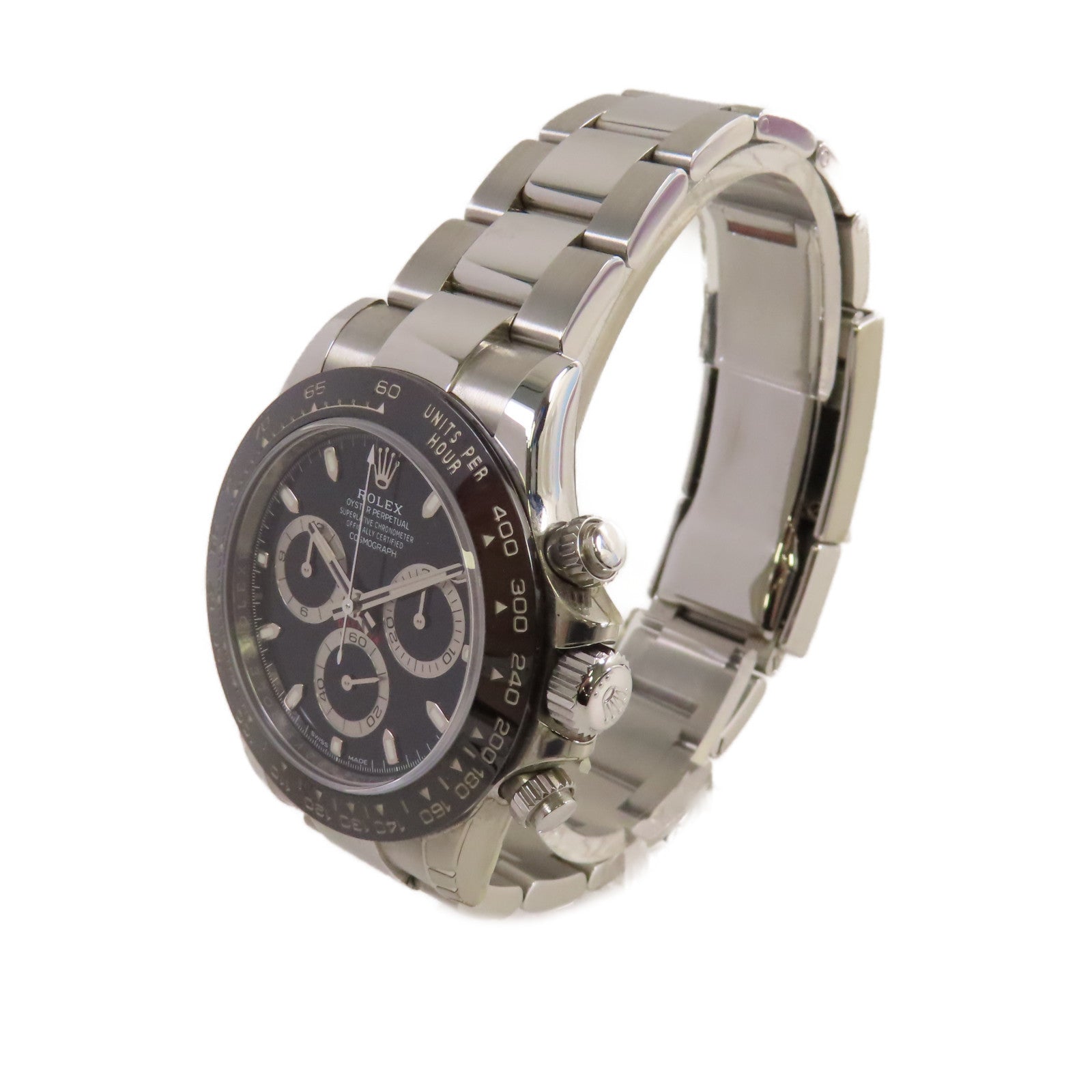 ROLEX Daytona Watch不鏽鋼自動機芯手錶黑色