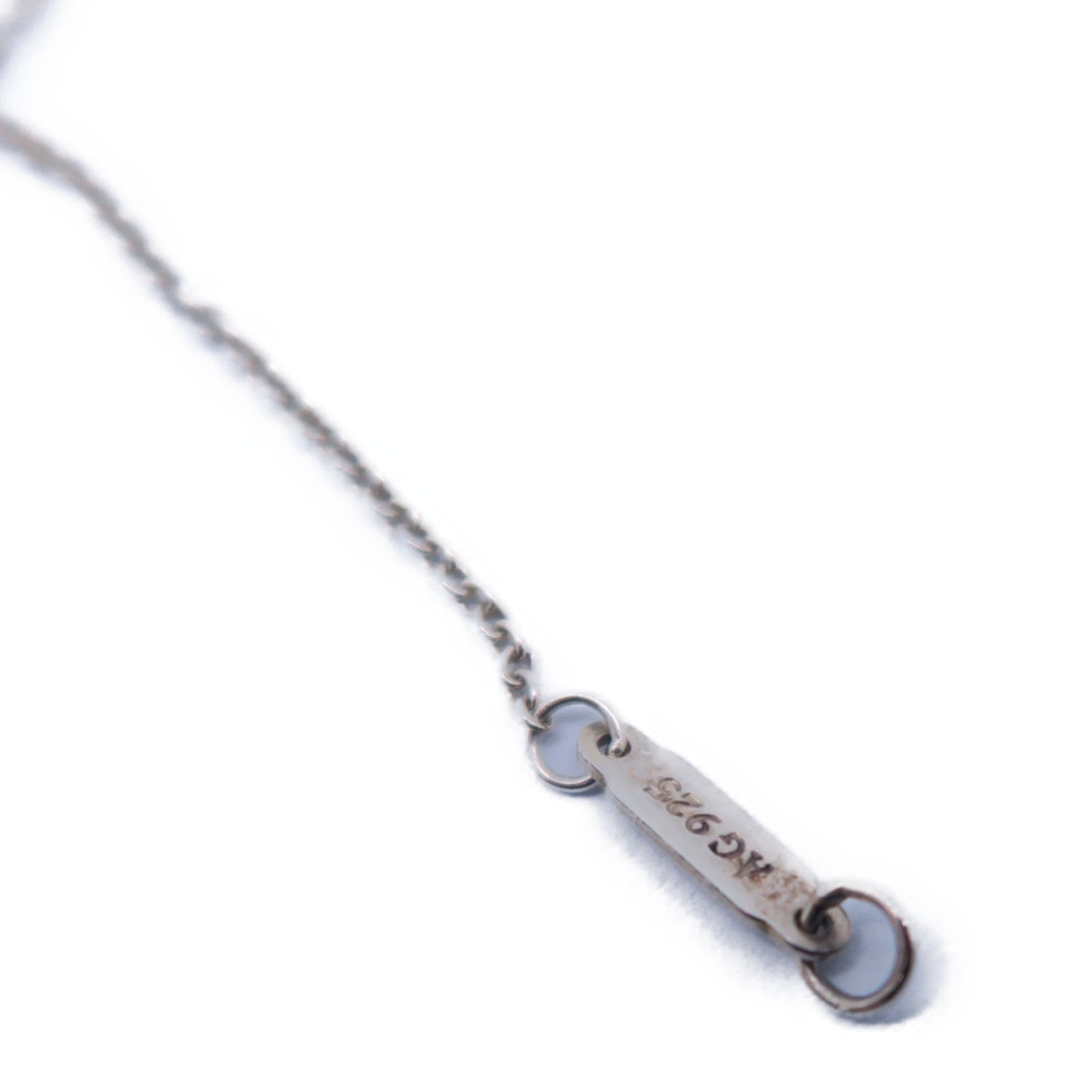 TIFFANY＆CO 925純銀Mini Heart Necklace項鏈淺藍色