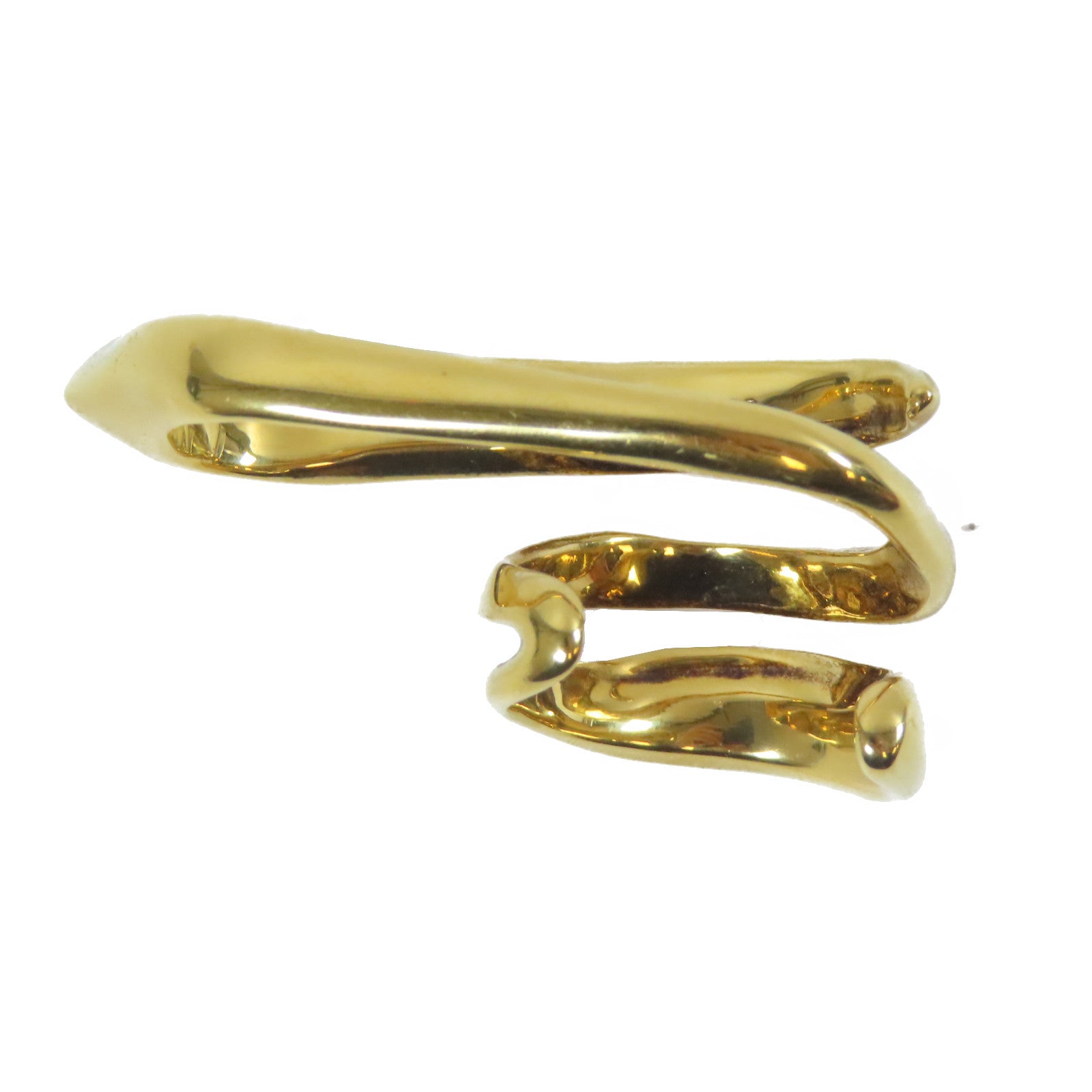 Alexander McQueen 金屬Ring戒指金色US#7