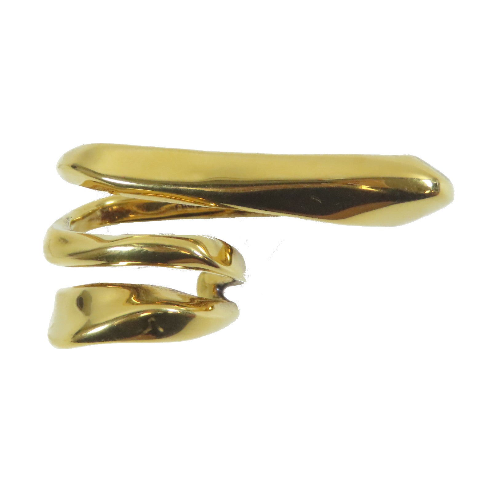 Alexander McQueen 金屬Ring戒指金色US#7