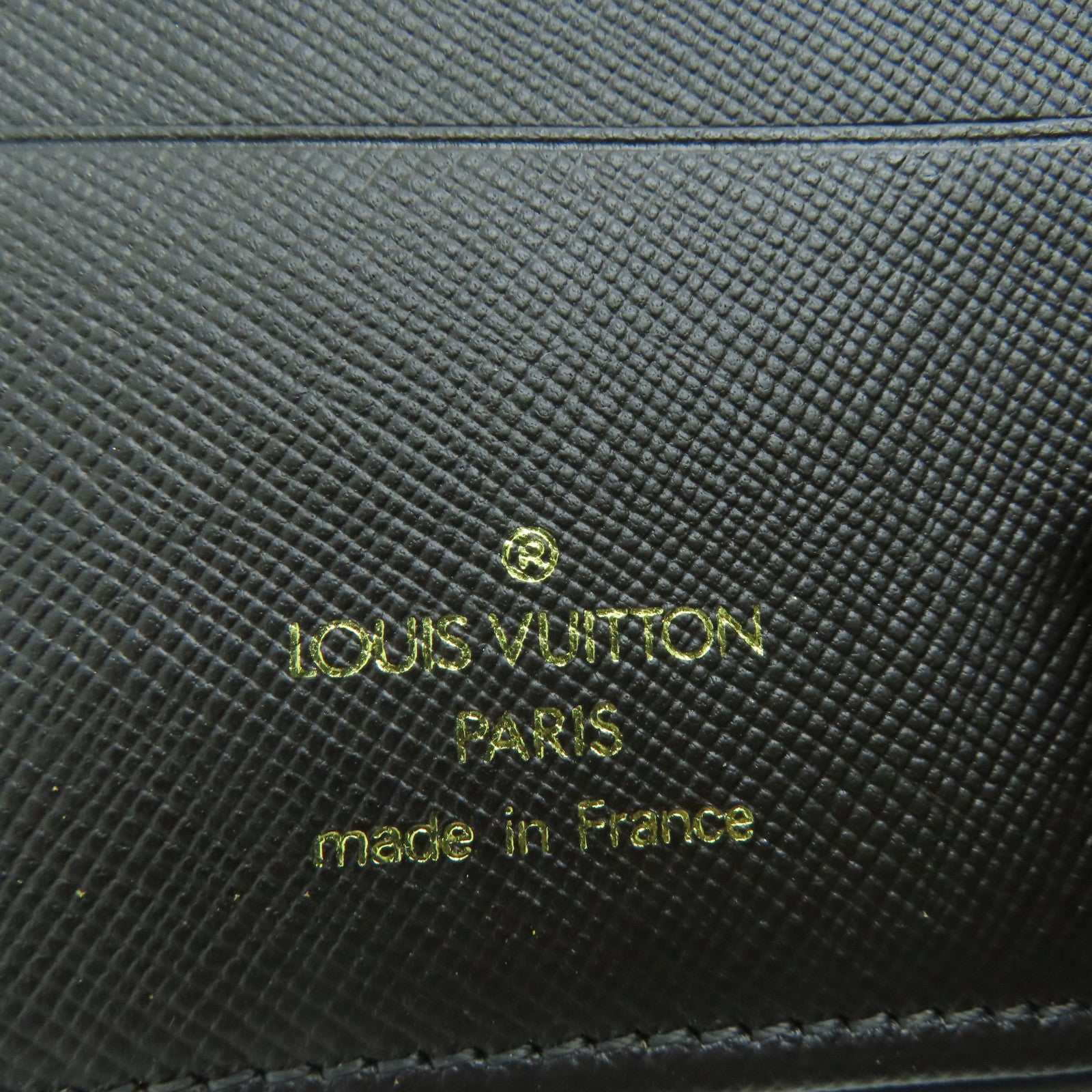 LOUIS VUITTON Monogram Mini Lin Wallet金扣钱包绿色
