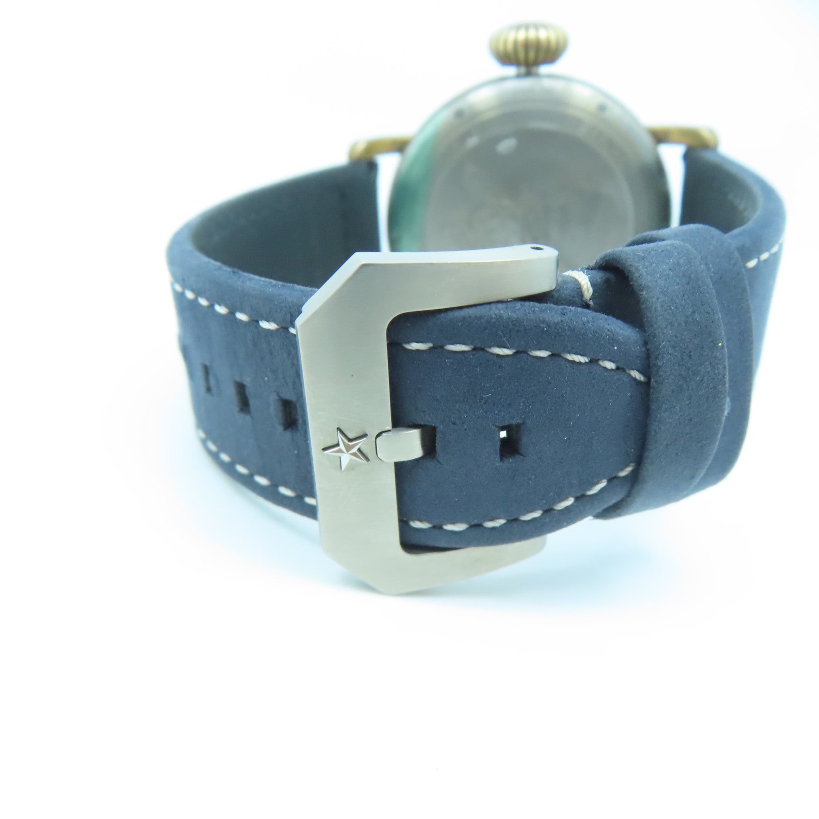 ZENITH Brass Pilot Typezo 20 Watch Automatic Movement Navy Blue
