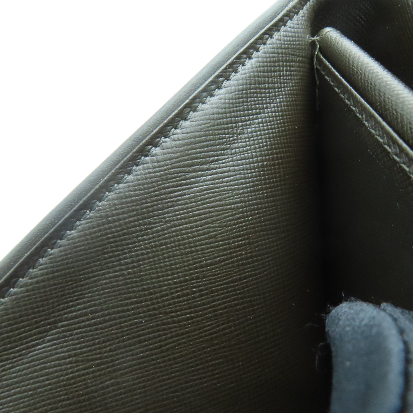 LOUIS VUITTON Monogram Mini Lin Wallet金扣钱包绿色