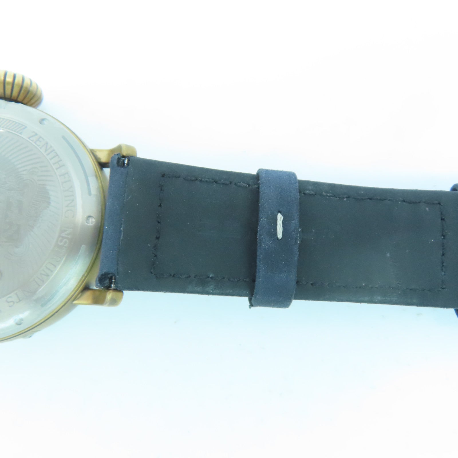 ZENITH Brass Pilot Typezo 20 Watch Automatic Movement Navy Blue
