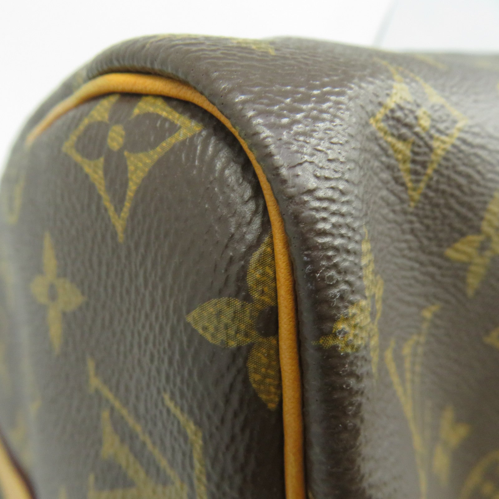 LOUIS VUITTON Monogram Speedy Bandouliere 30金扣手挽肩背兩用袋啡色