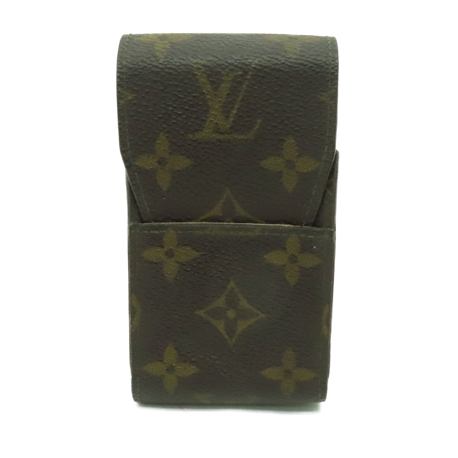 LOUIS VUITTON Monogram Cigarette Case煙盒啡色