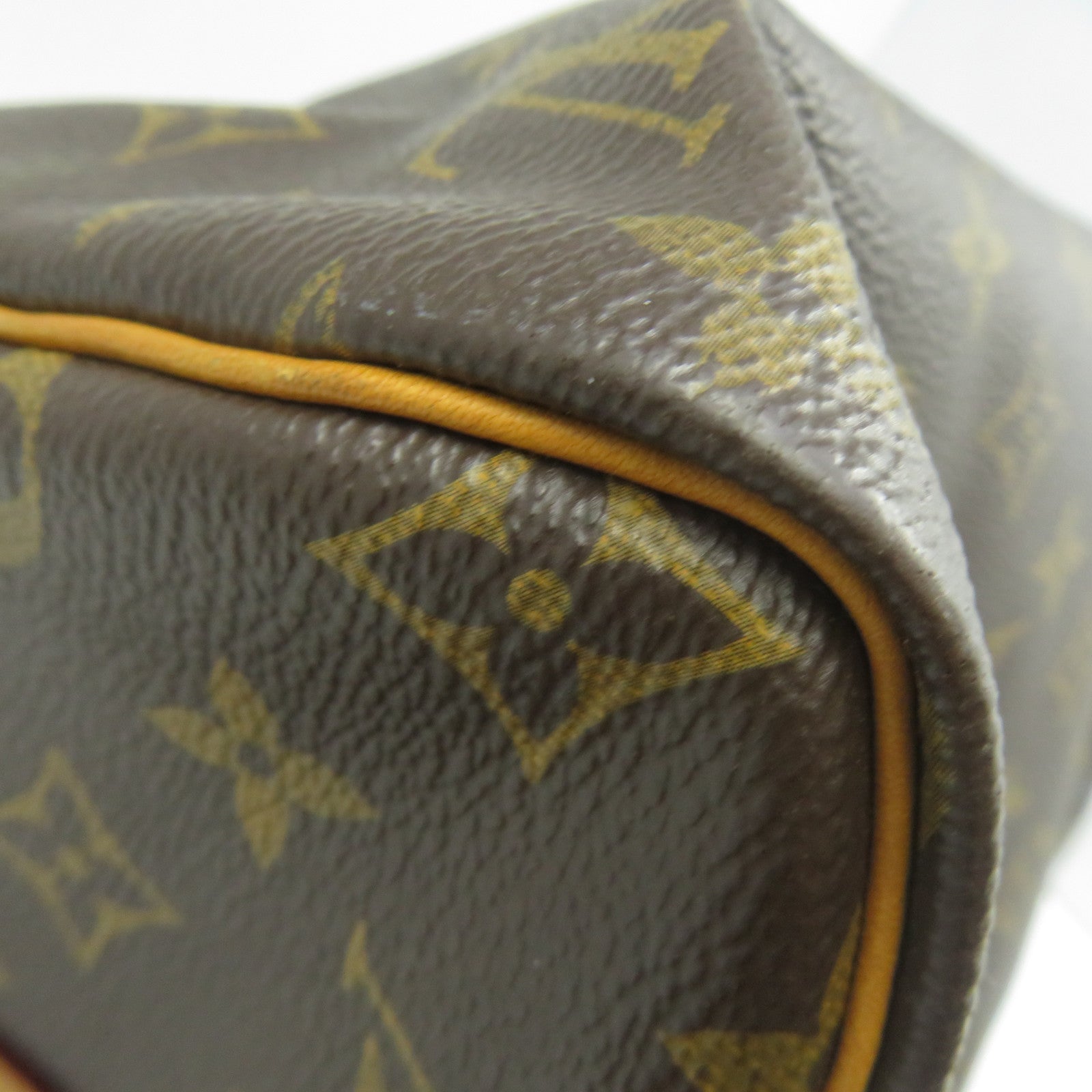 LOUIS VUITTON Monogram Speedy Bandouliere 30金扣手挽肩背兩用袋啡色