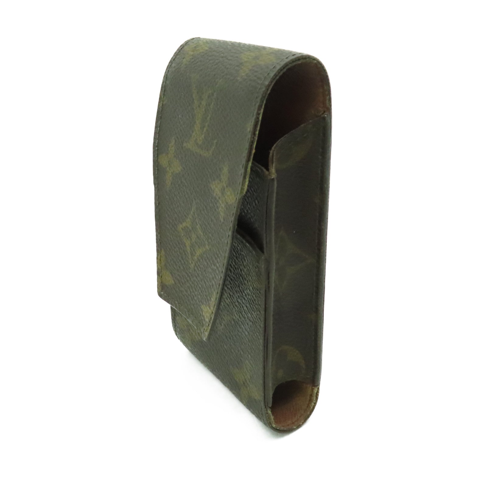 LOUIS VUITTON Monogram Cigarette Case煙盒啡色