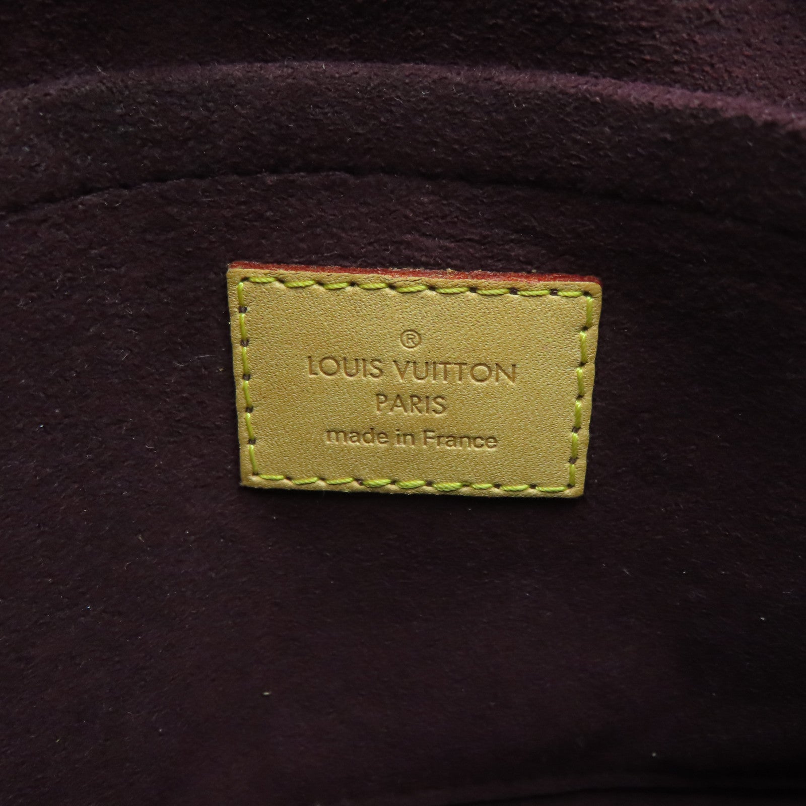 LOUIS VUITTON Monogram Montaigne BB金扣手挽肩背兩用袋啡色