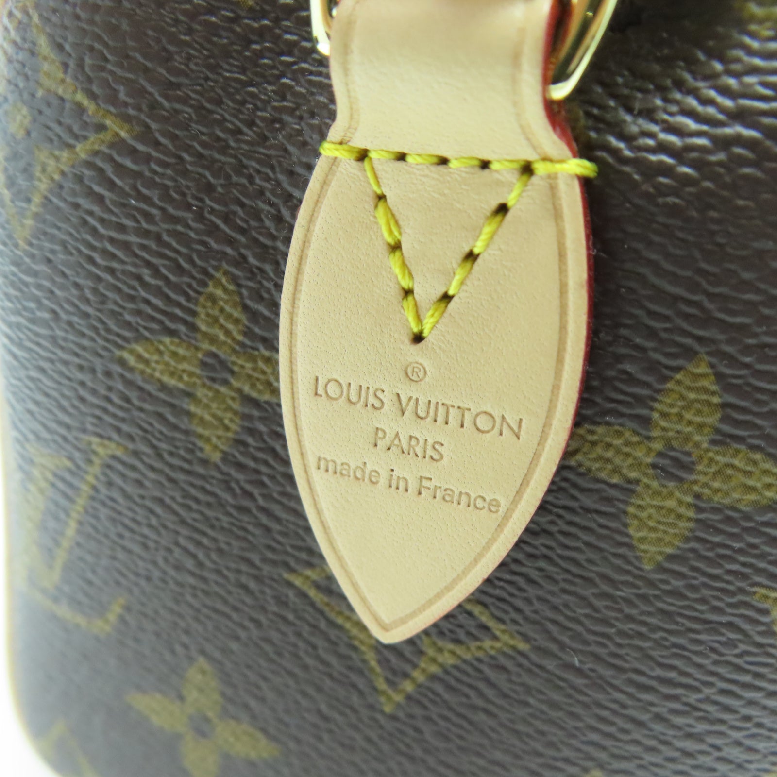 LOUIS VUITTON Monogram Speedy 20 Bondouliere金扣手挽肩背兩用袋棕色