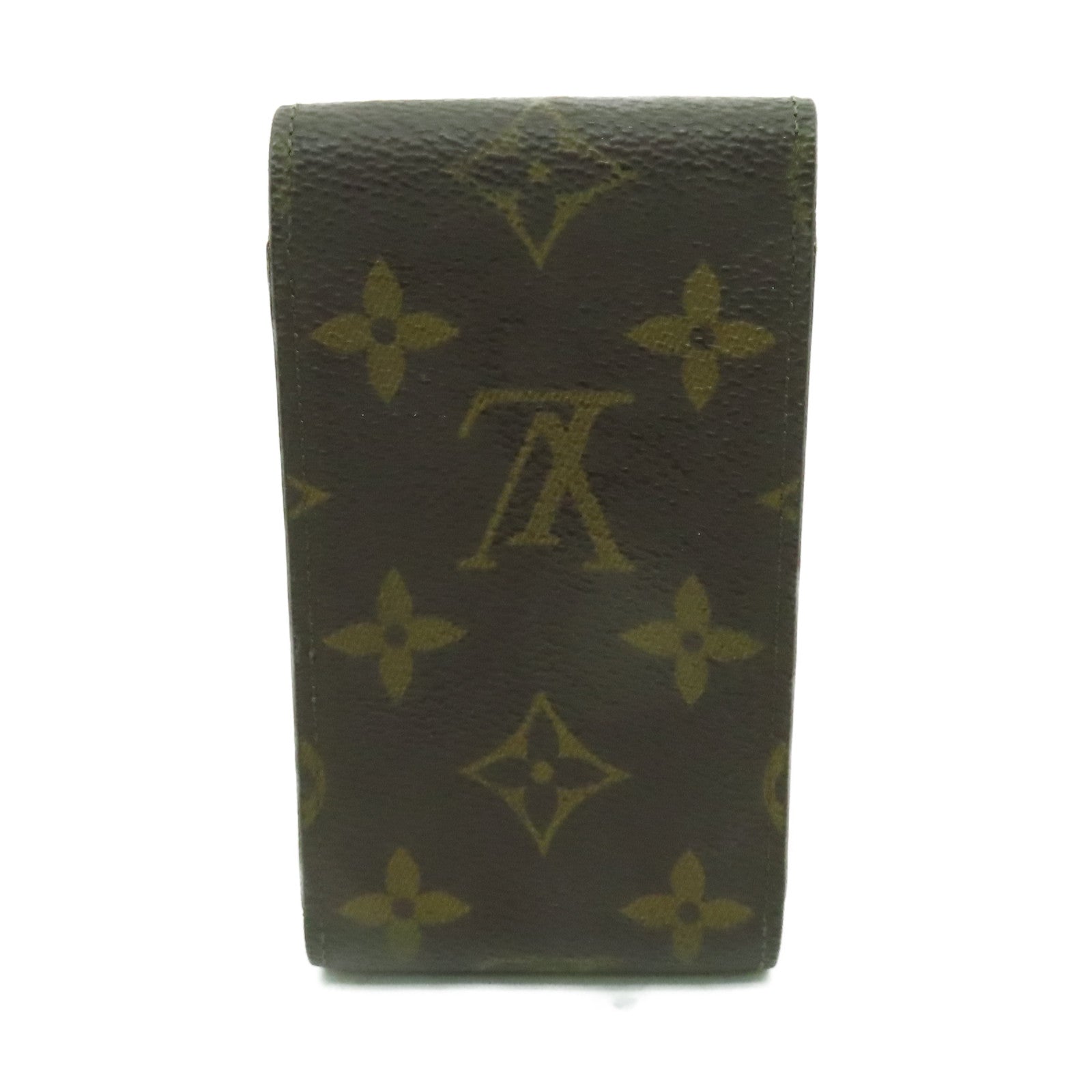 LOUIS VUITTON Monogram Cigarette Case煙盒啡色