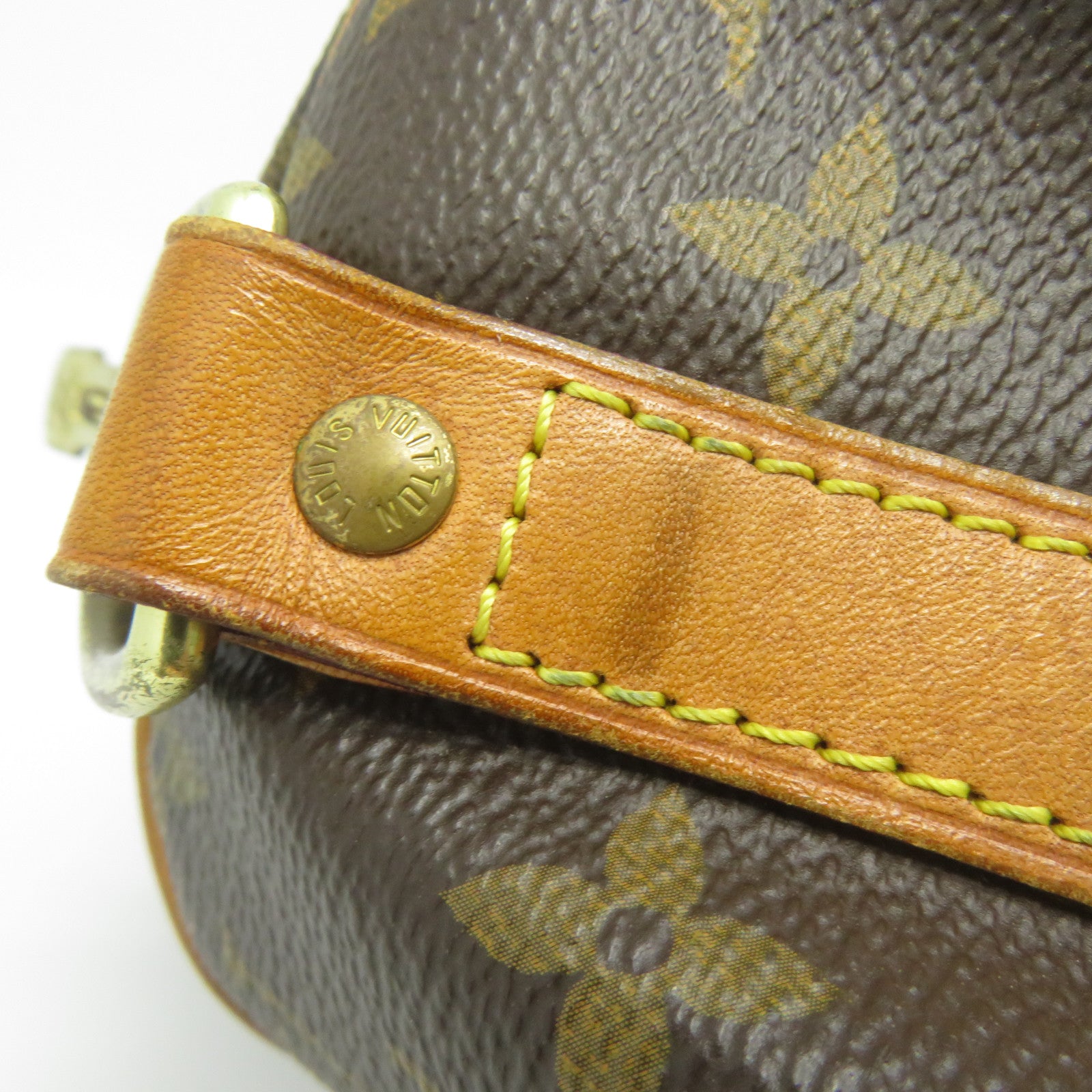 LOUIS VUITTON Monogram Speedy Bandouliere 30金扣手挽肩背兩用袋啡色