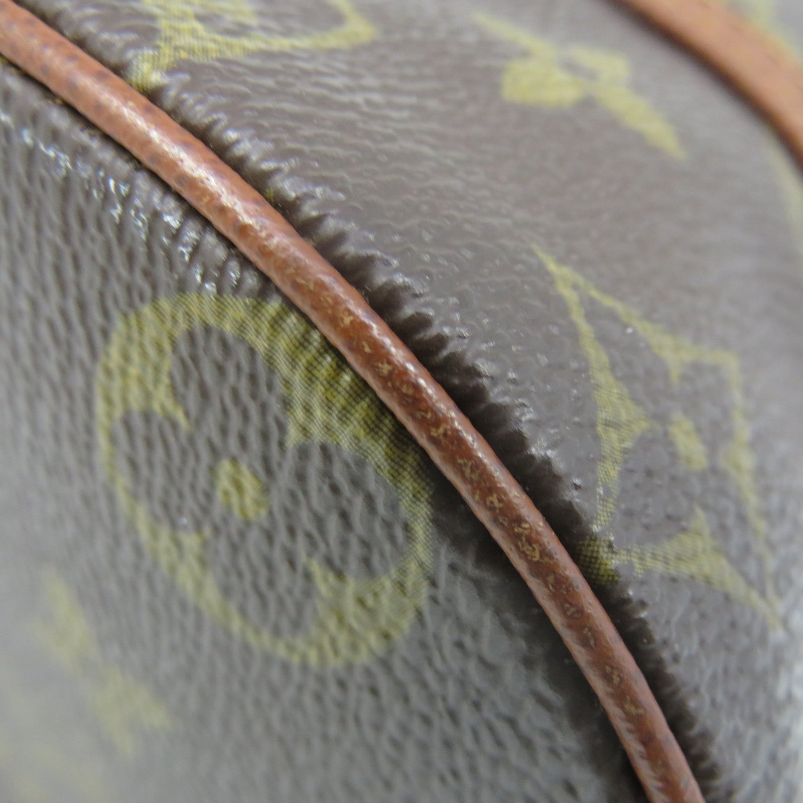 LOUIS VUITTON Monogram Papillon PM Shoulder Bag brown