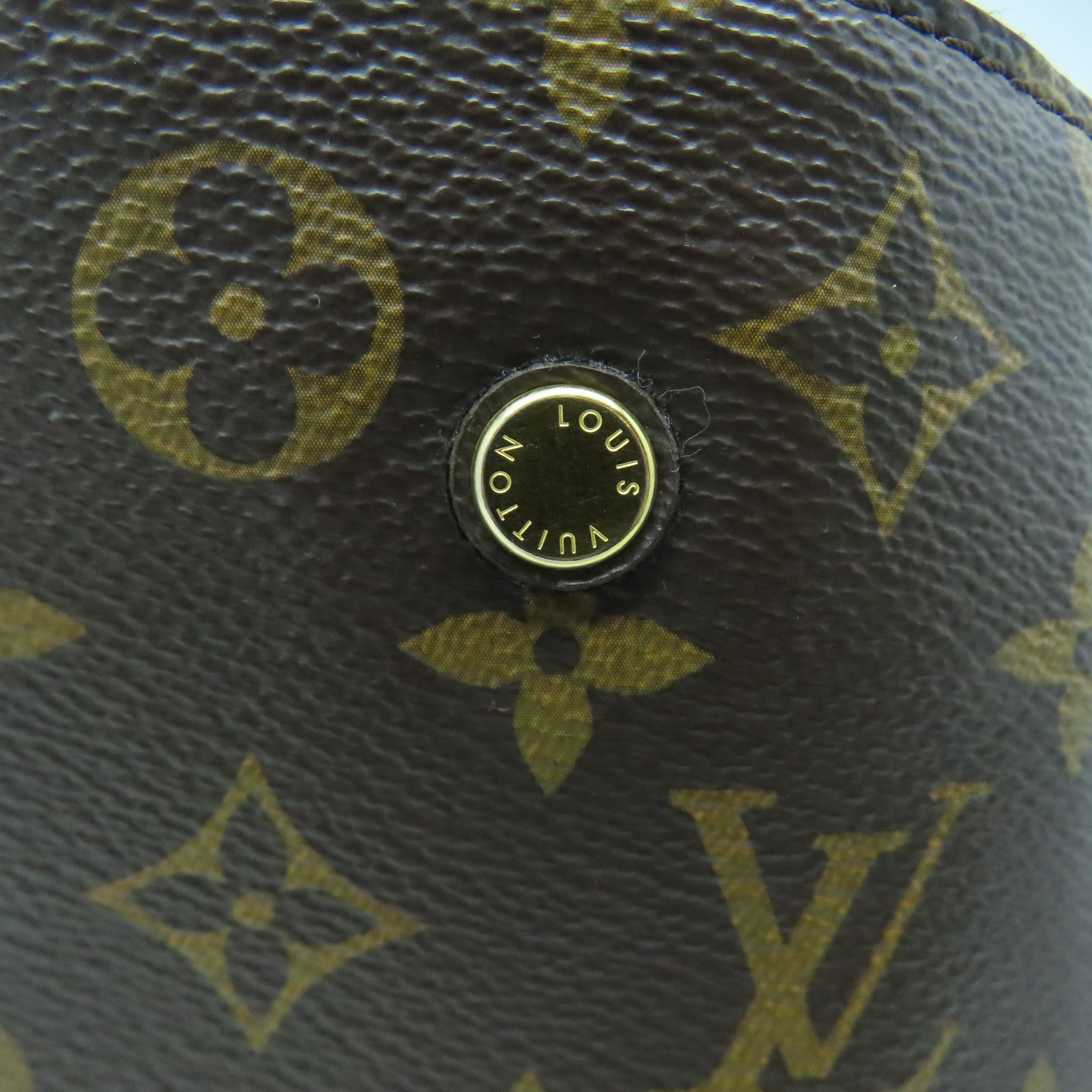 LOUIS VUITTON Monogram Montaigne BB金扣手挽肩背兩用袋啡色