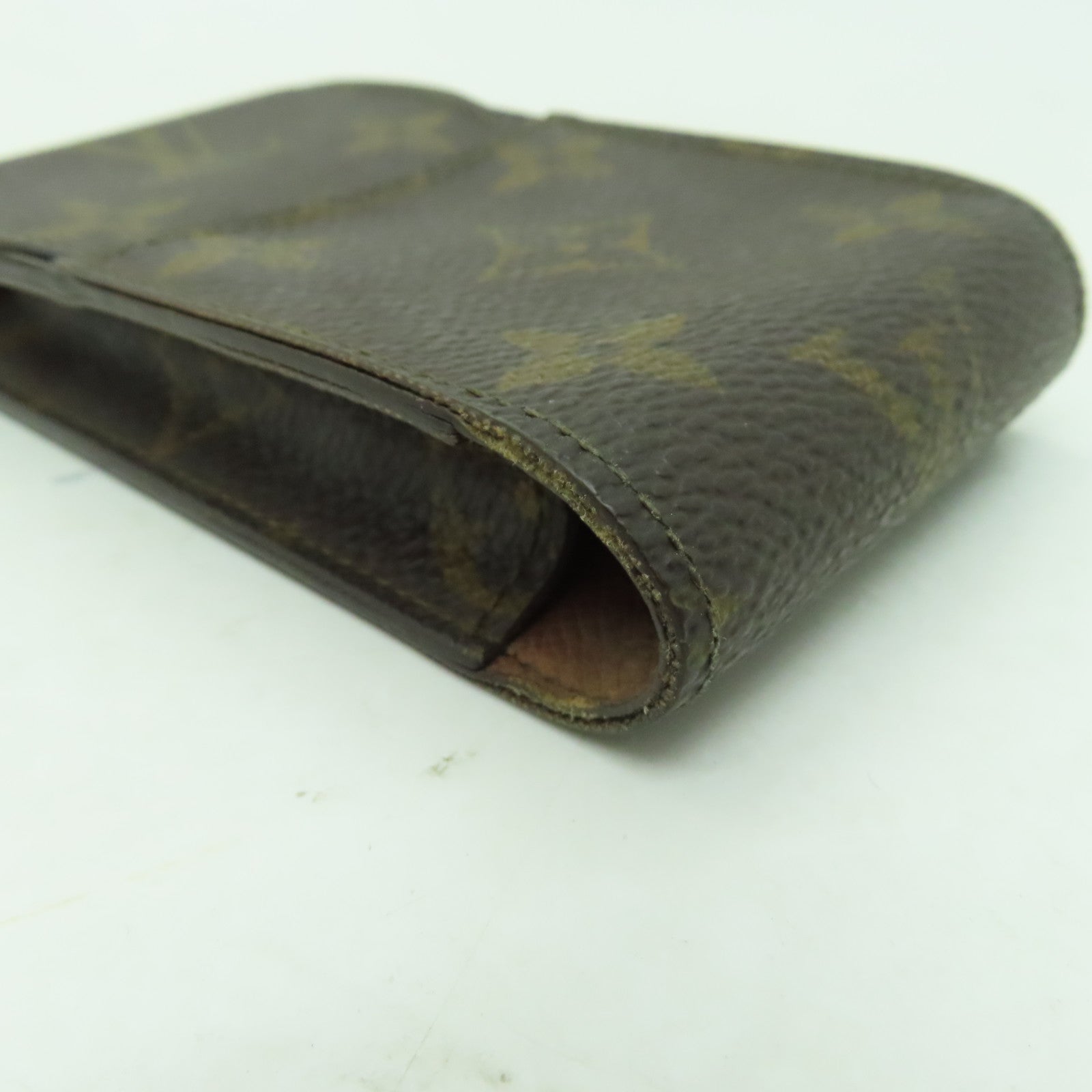 LOUIS VUITTON Monogram Cigarette Case煙盒啡色