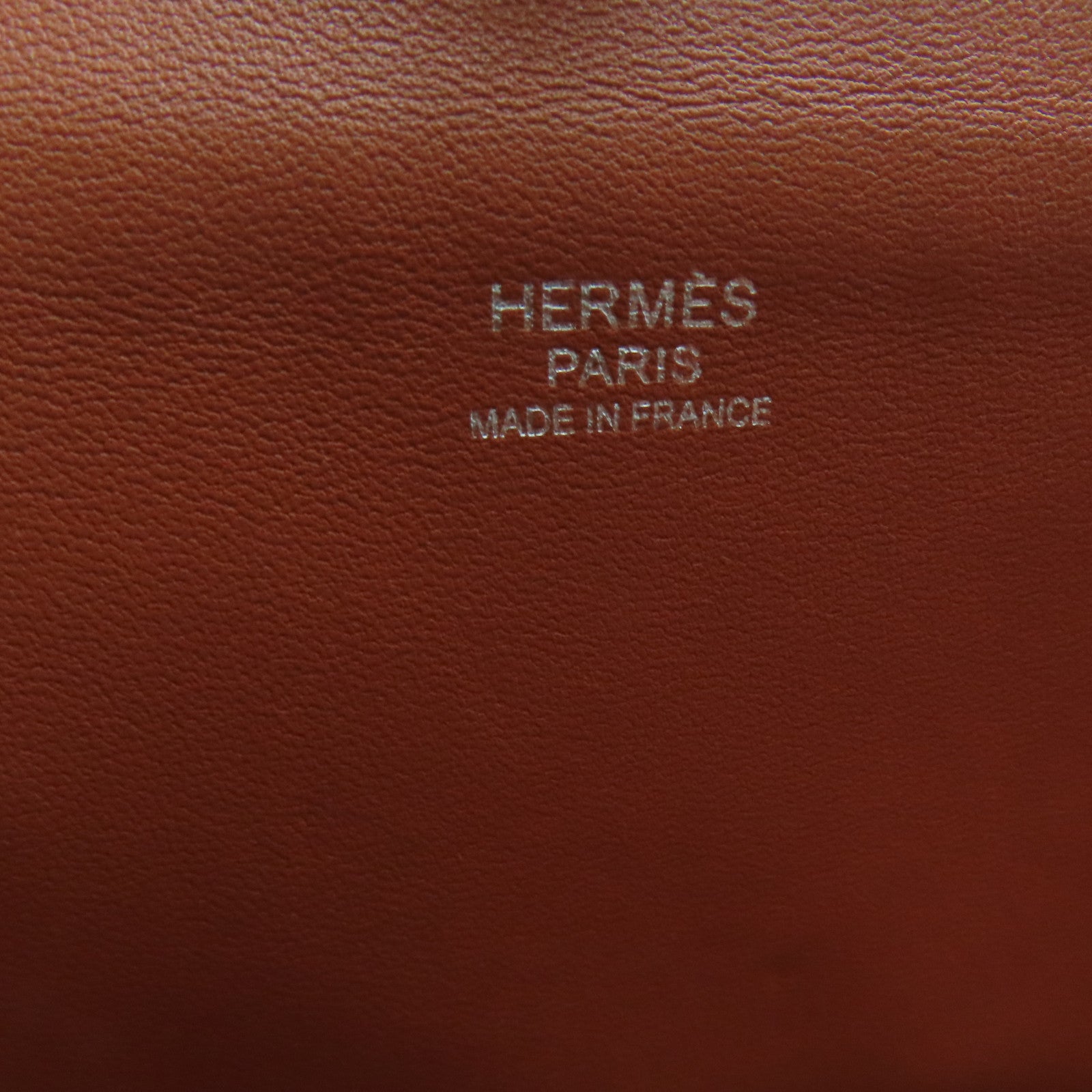 HERMES Evercolor皮革ToolBox 20銀扣手挽肩背兩用袋紅色
