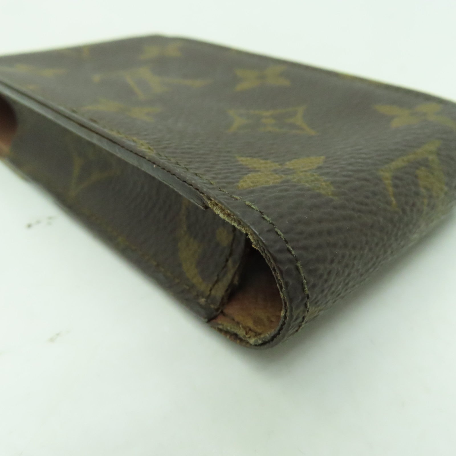 LOUIS VUITTON Monogram Cigarette Case煙盒啡色