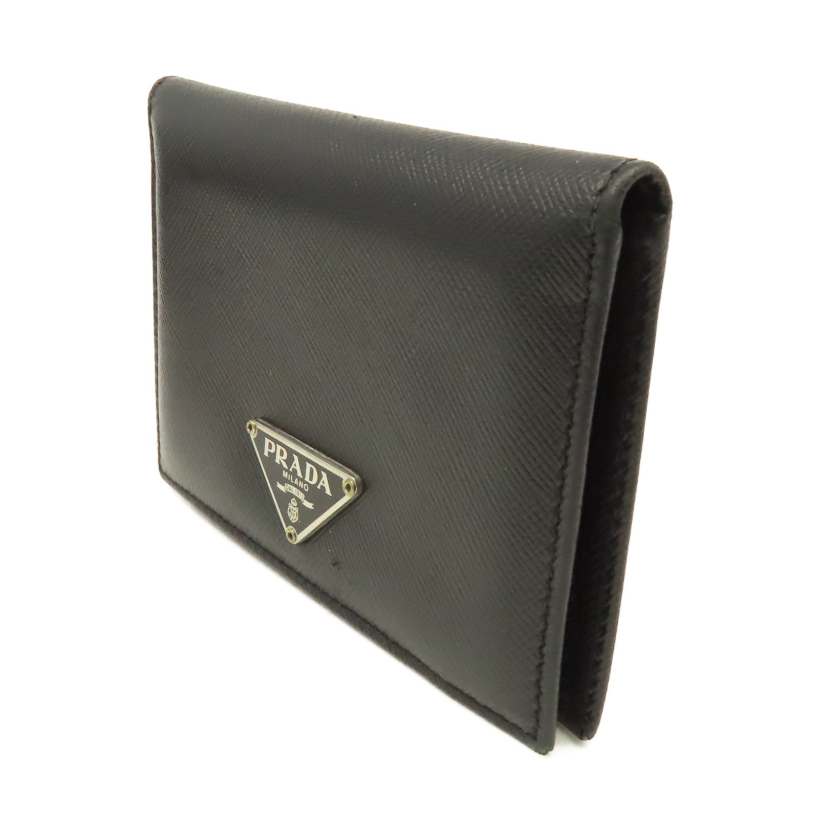 PRADA Saffiano皮革Card Case卡片套黑色