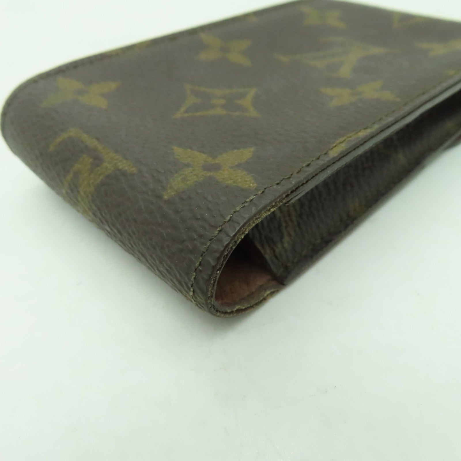LOUIS VUITTON Monogram Cigarette Case煙盒啡色