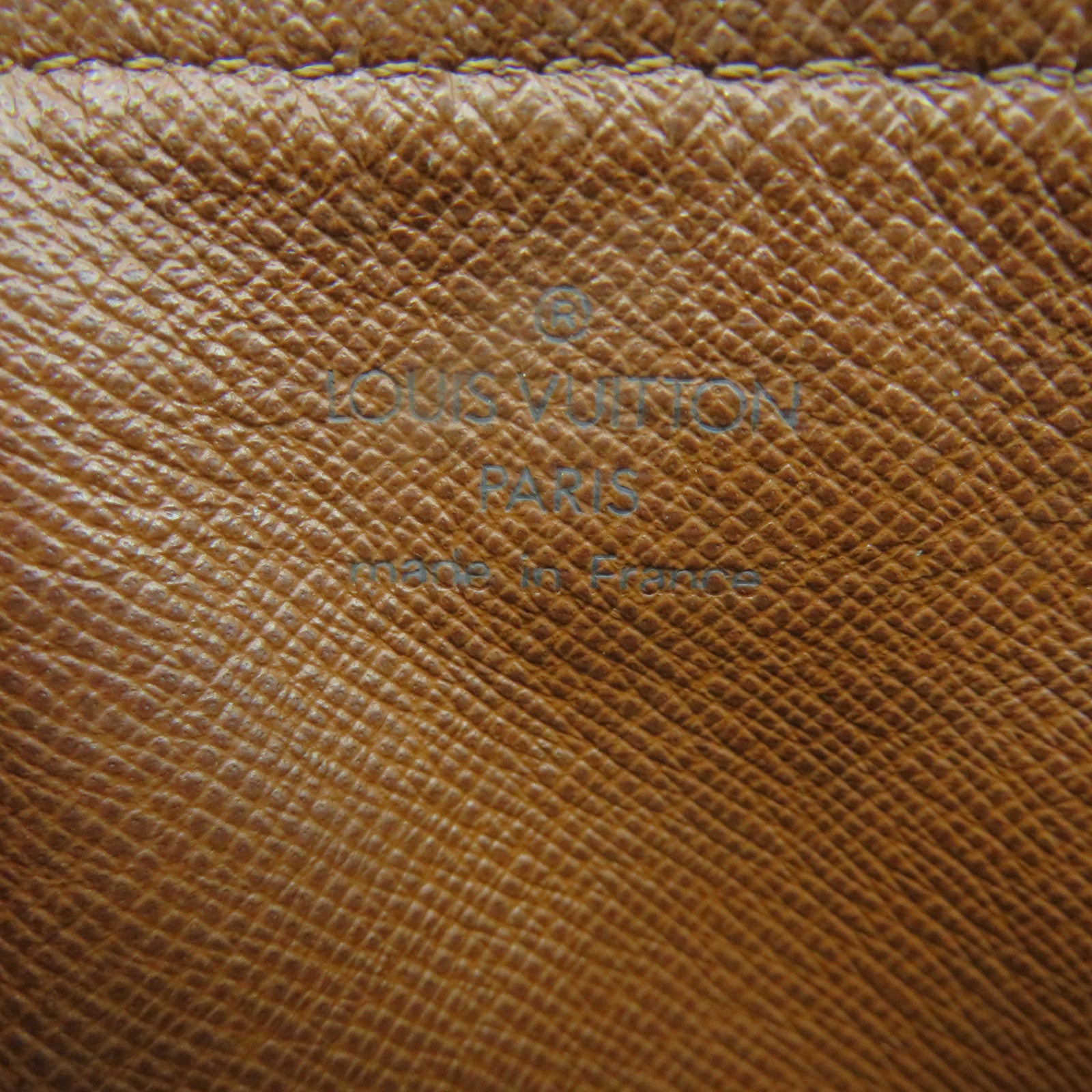 LOUIS VUITTON Monogram Papillon PM Shoulder Bag brown