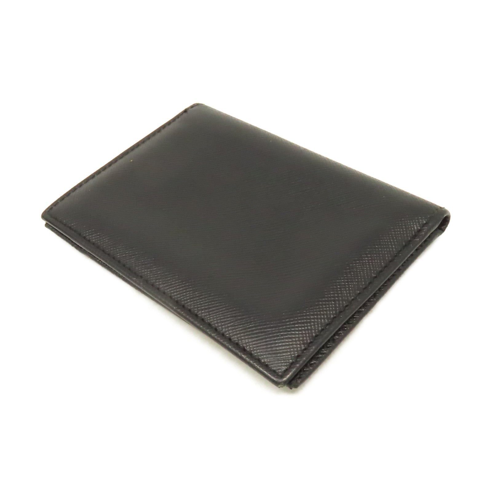 PRADA Saffiano皮革Card Case卡片套黑色