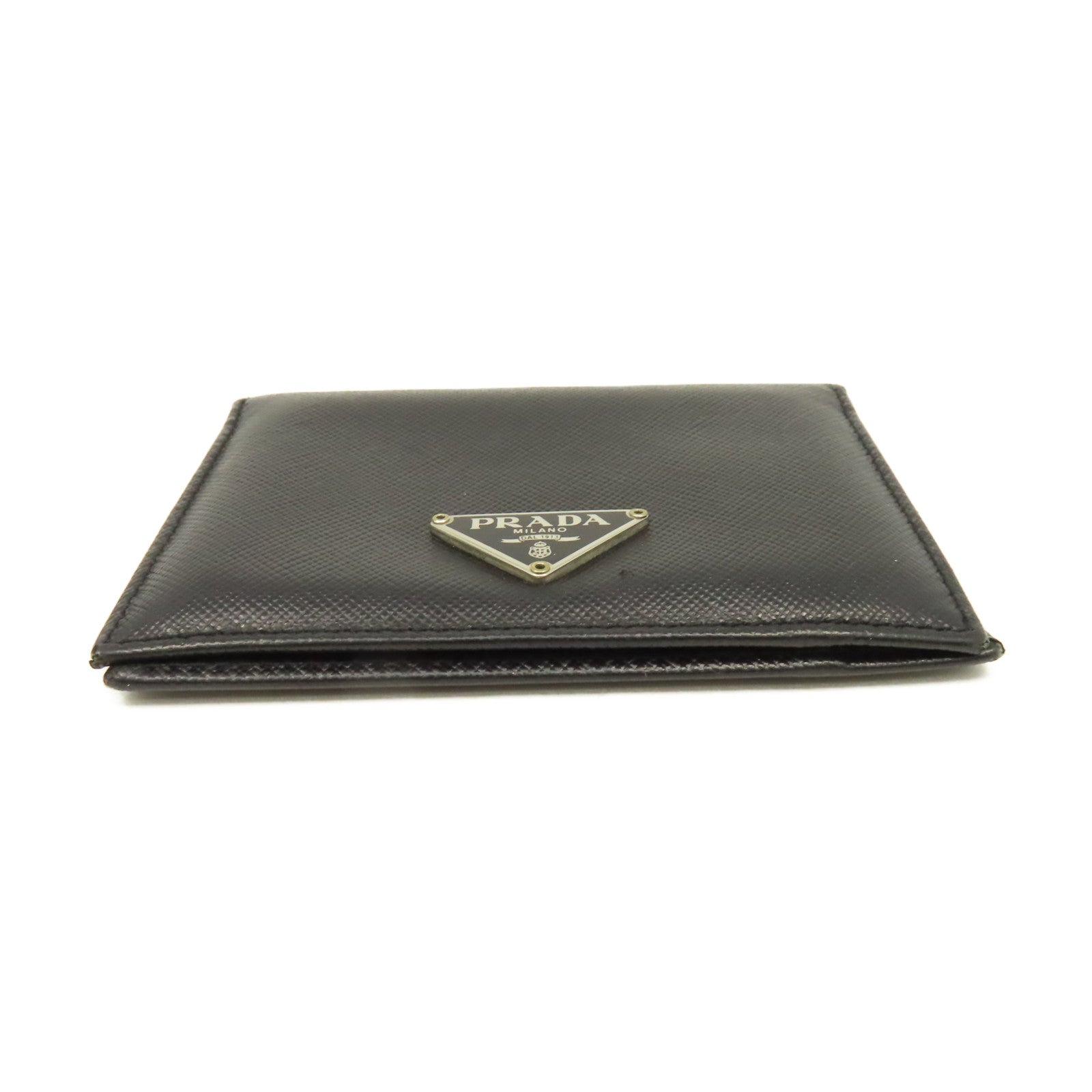PRADA Saffiano皮革Card Case卡片套黑色