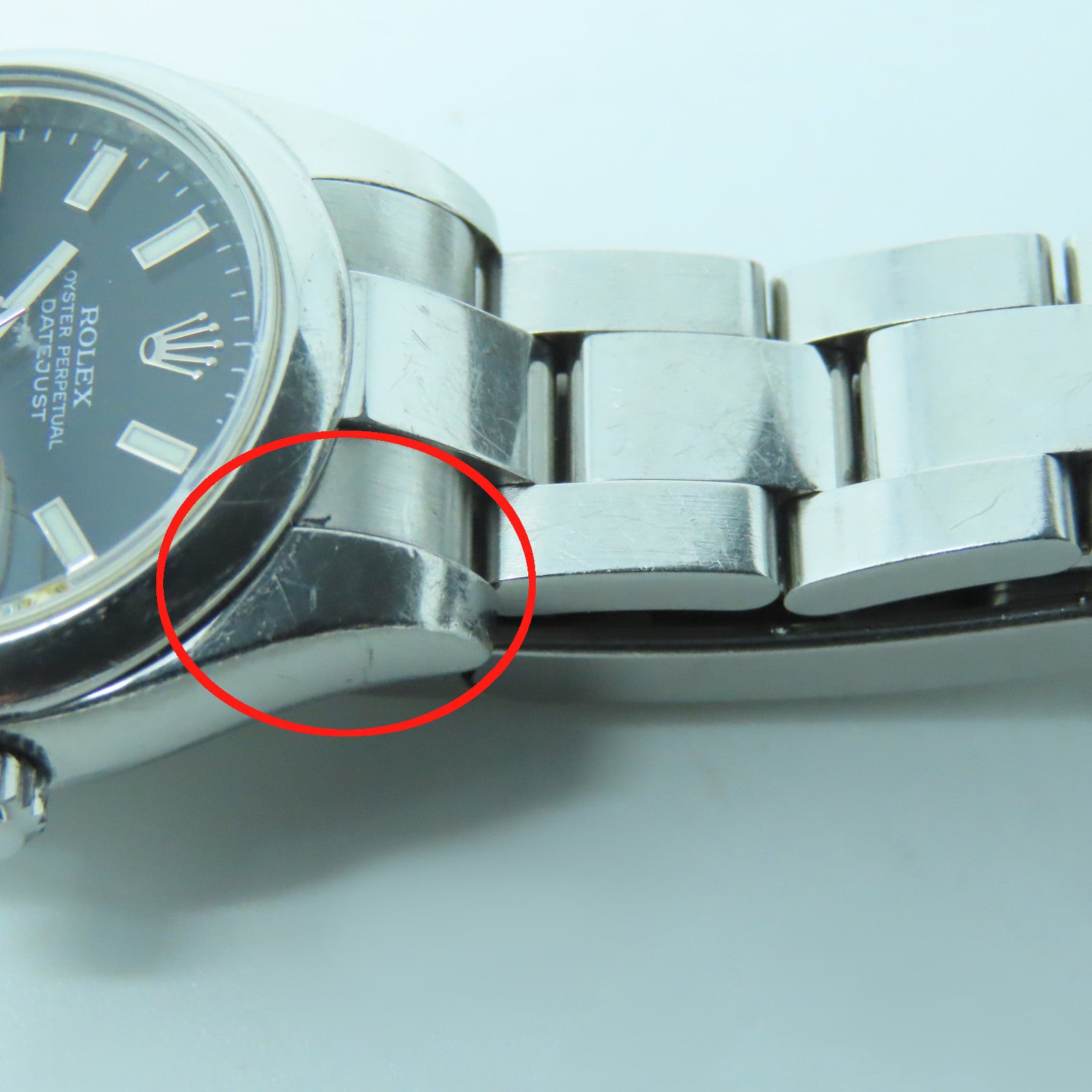 ROLEX Datejust Stainless Steel Watch Automatic Movement Black