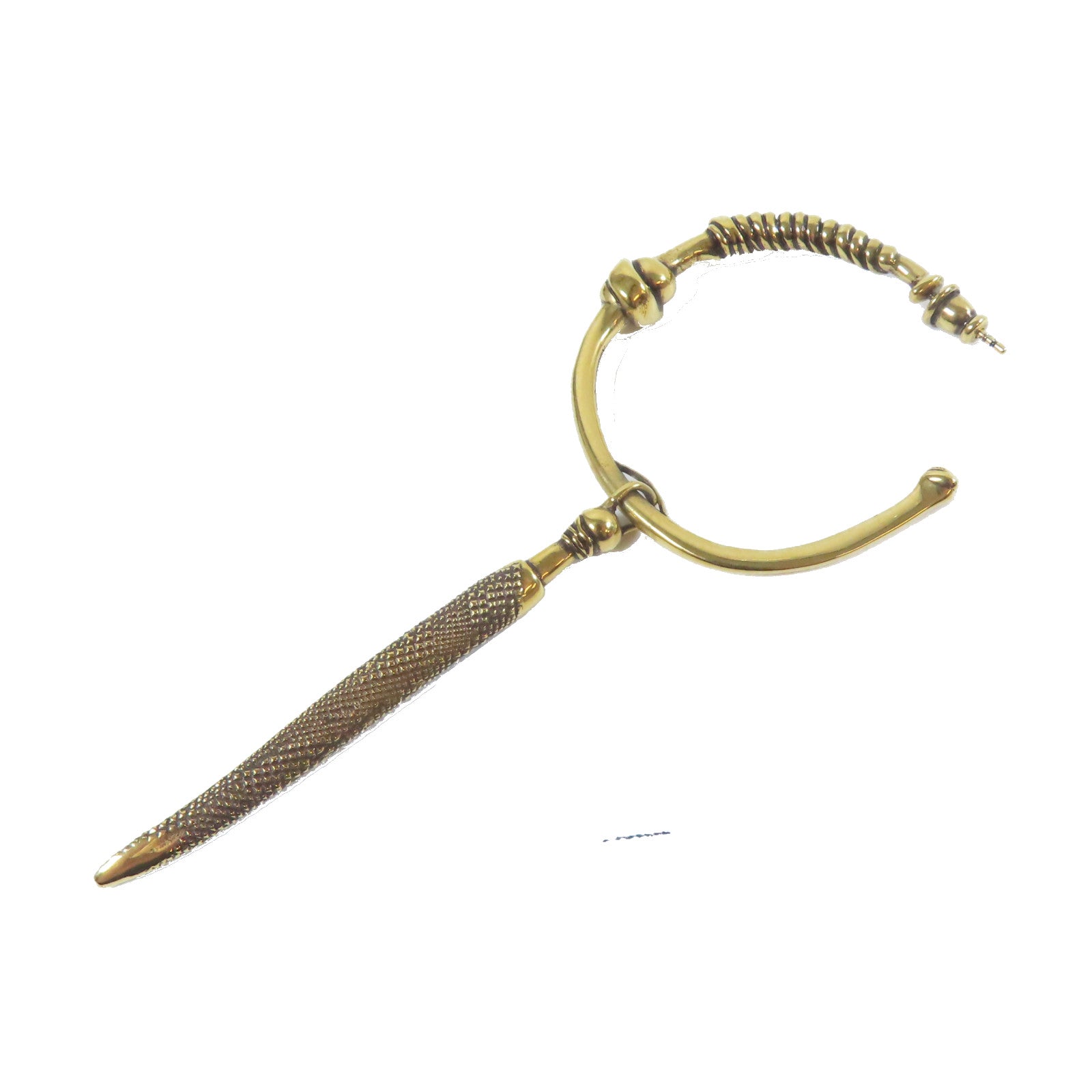 Alexander McQueen 金屬Earrings耳環金色/黑色