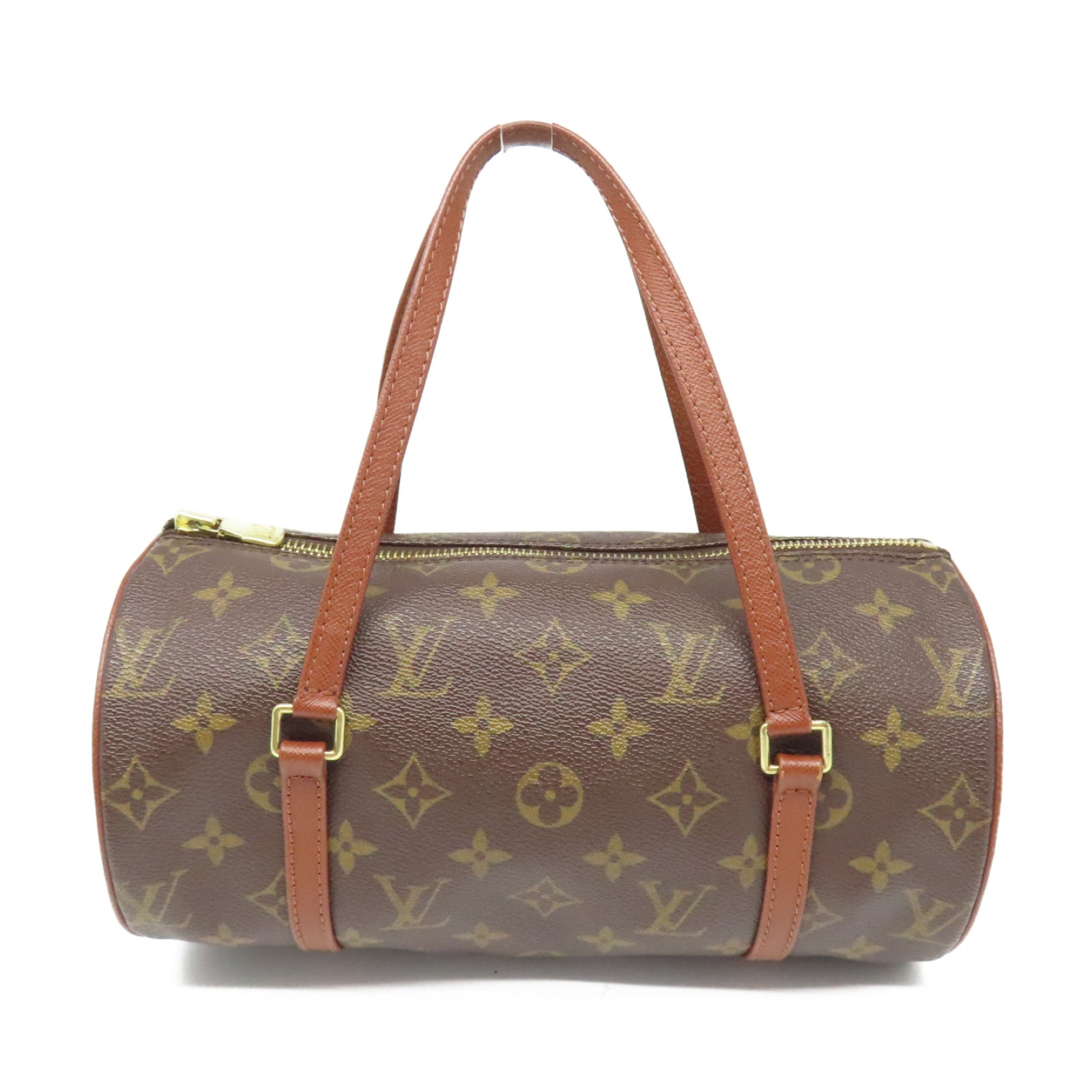 LOUIS VUITTON Monogram Palermo PM金扣肩背袋啡色