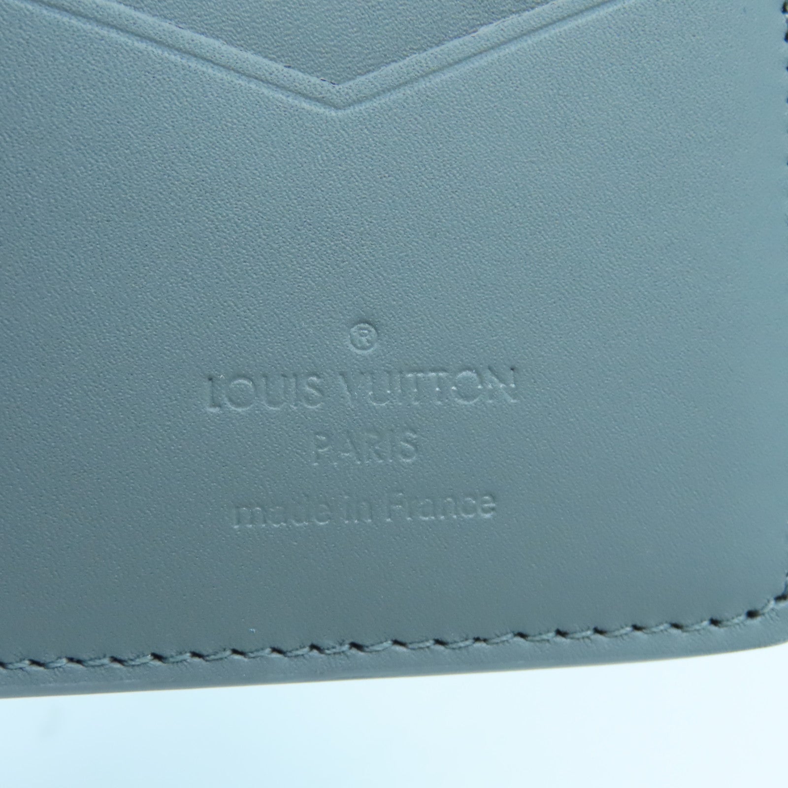 LOUIS VUITTON 【激減優惠】Monogram Shadow Pocket Organizer卡片套灰色
