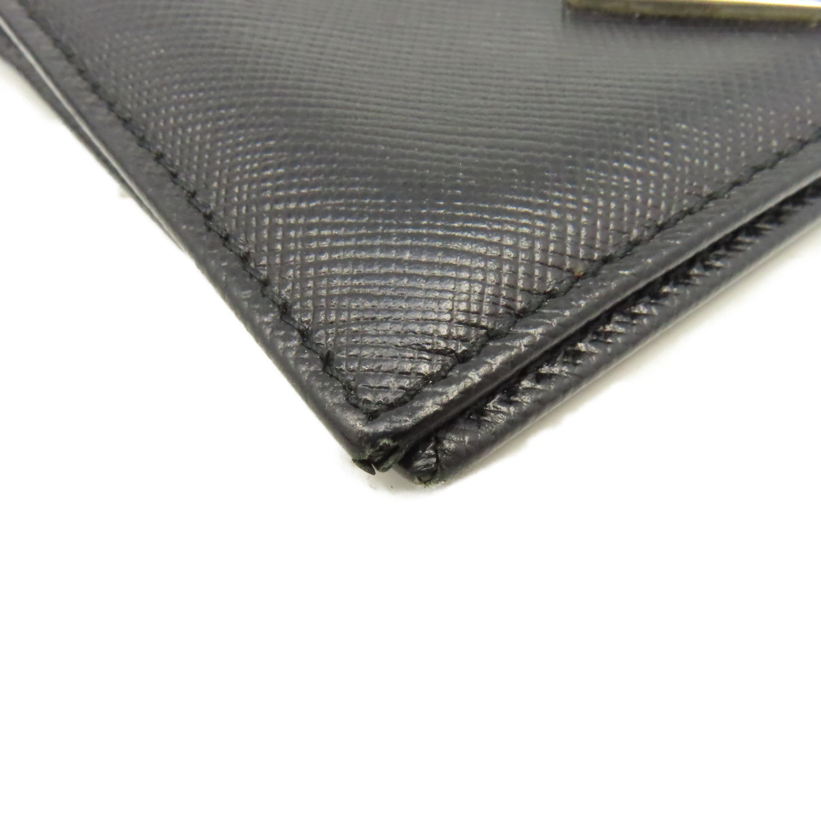 PRADA Saffiano皮革Card Case卡片套黑色
