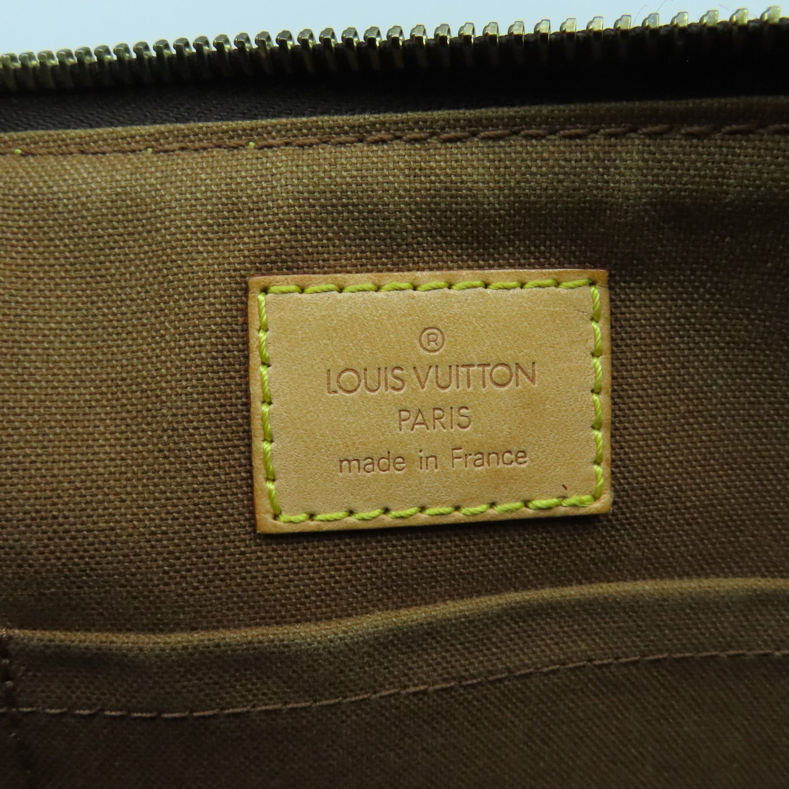 LOUIS VUITTON Monogram Tulum GM金扣肩背袋啡色
