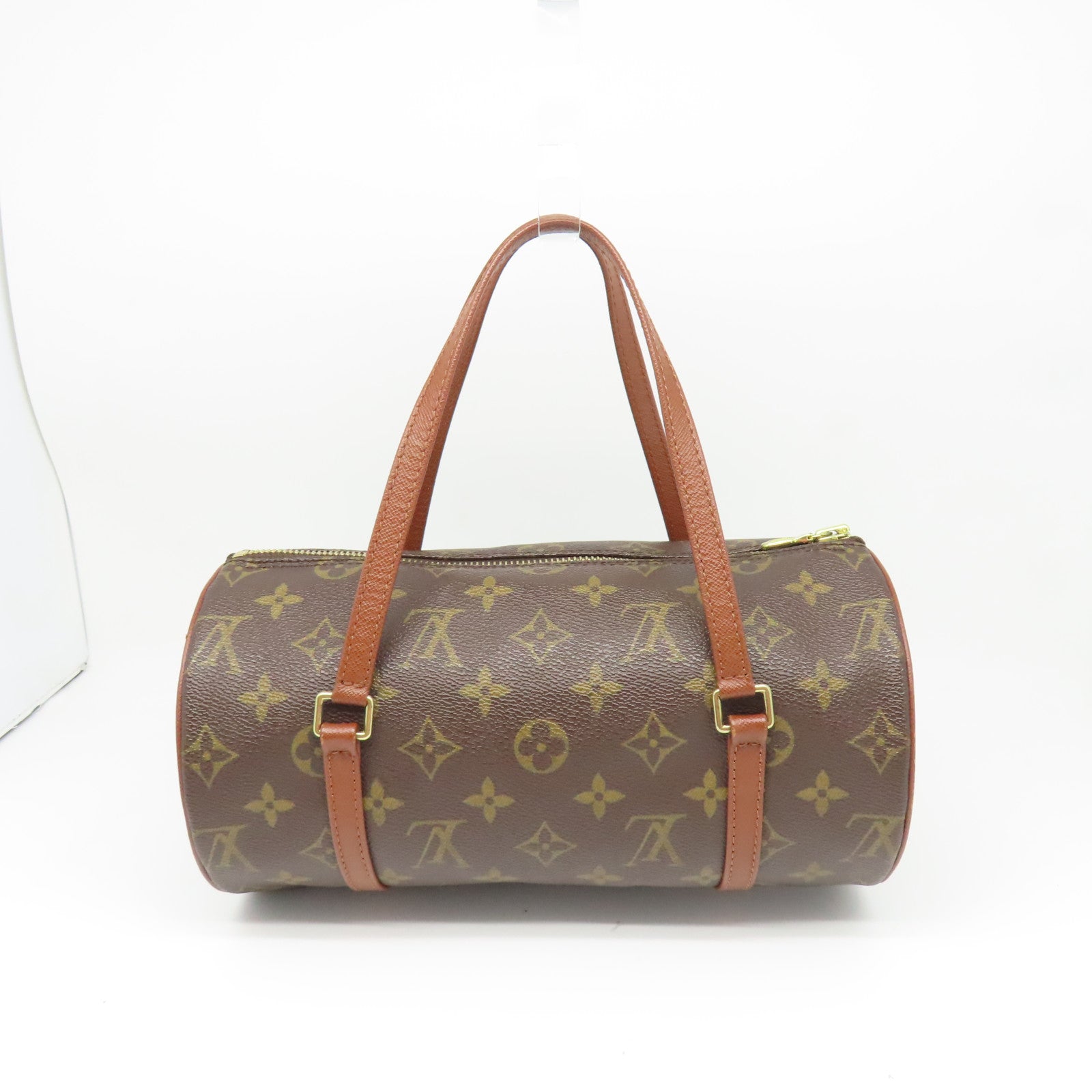 LOUIS VUITTON Monogram Palermo PM金扣肩背袋啡色