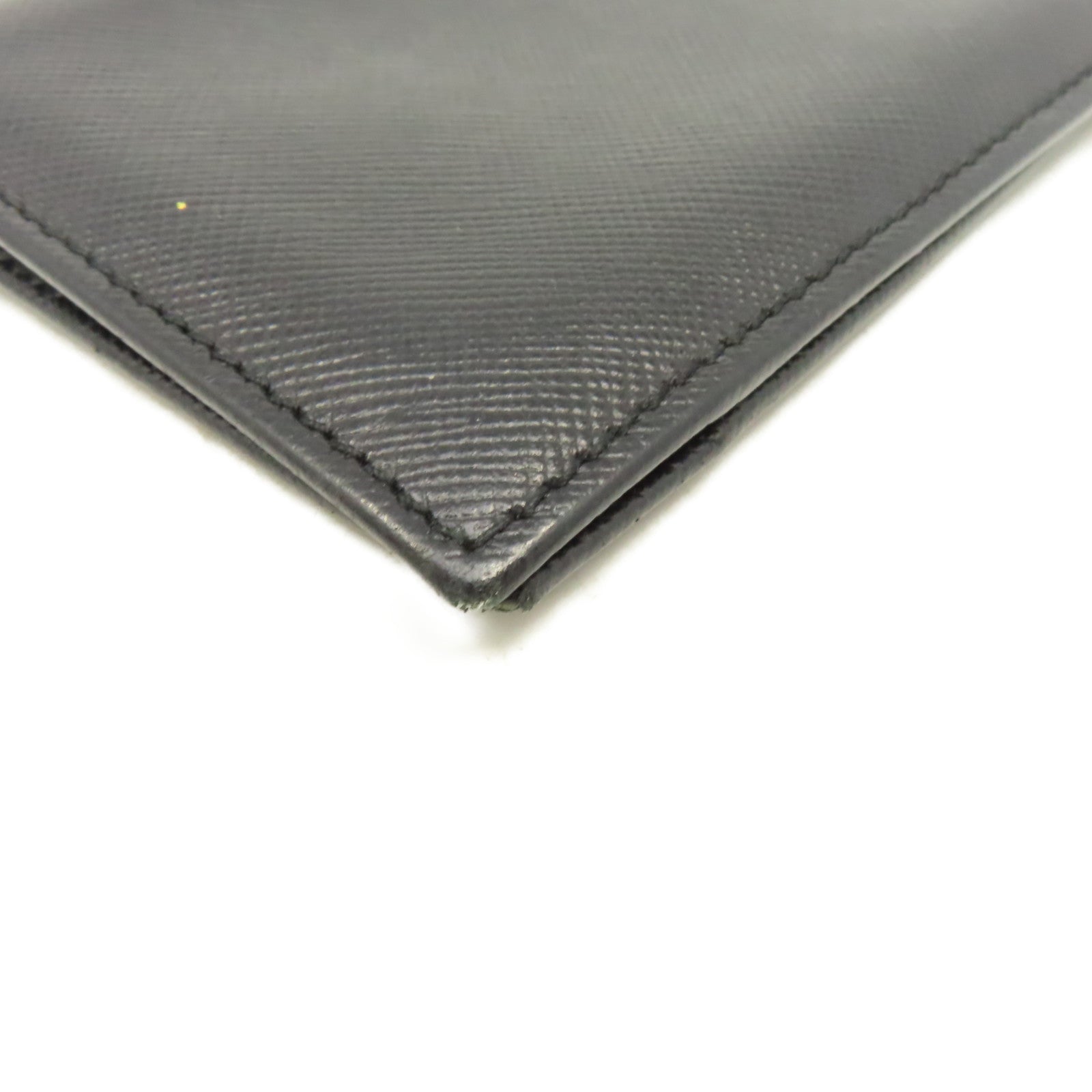 PRADA Saffiano皮革Card Case卡片套黑色