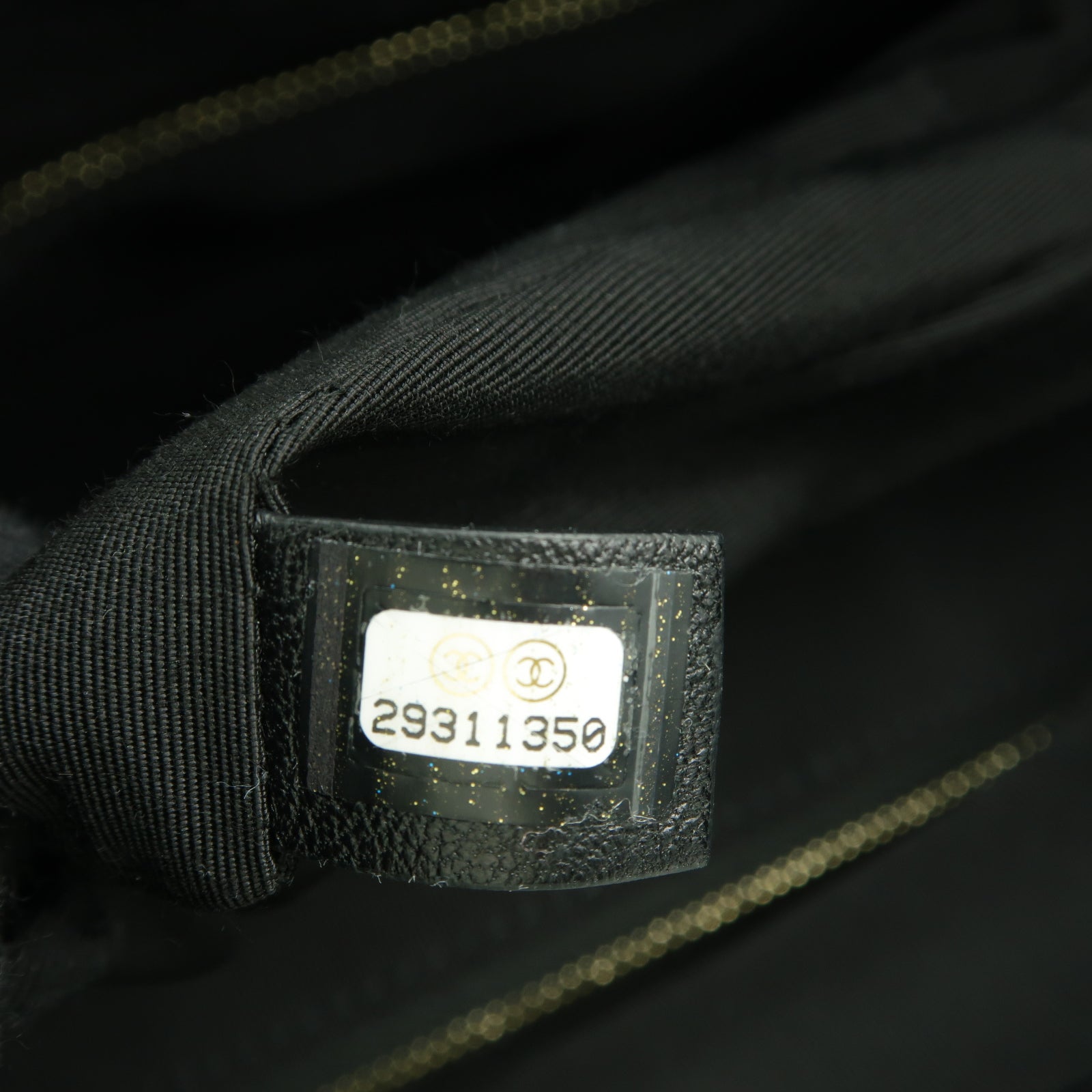 CHANEL 菱格Aged Calf皮革Shoulder Bag金扣手挽肩背兩用袋黒色